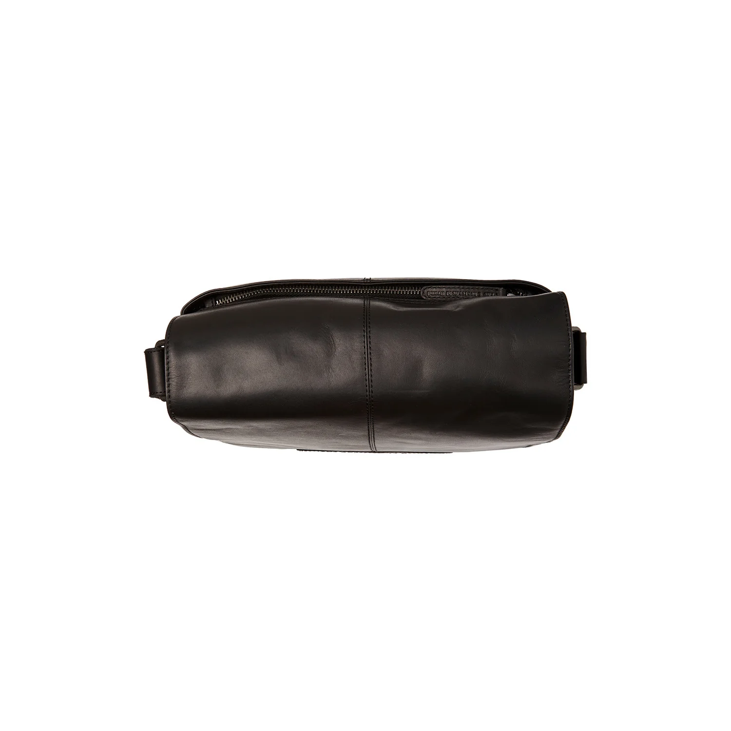 Leather Crossbody Bag Black Raphael - Image 6