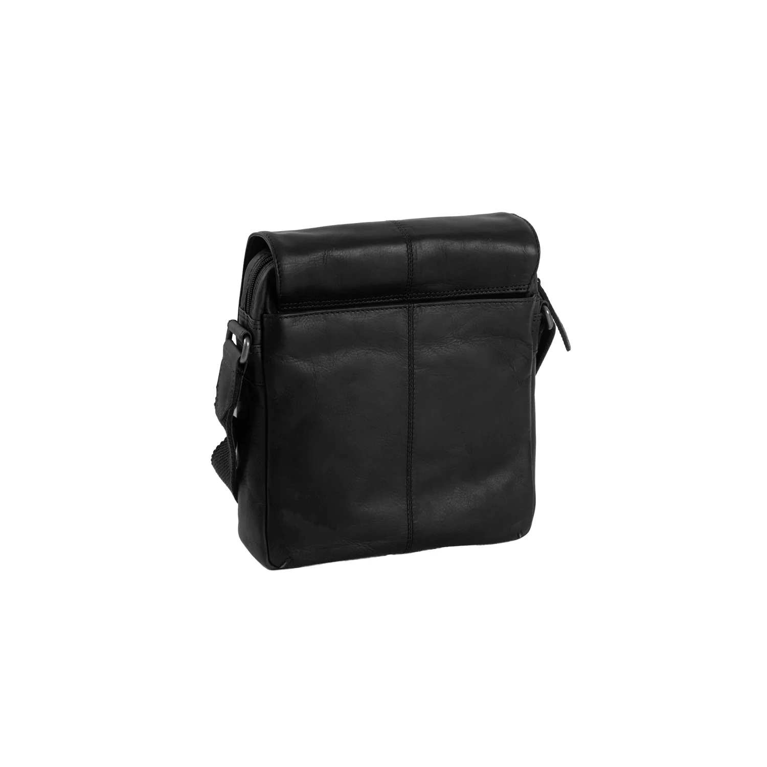 Leather Crossbody Bag Black Remy - Image 6