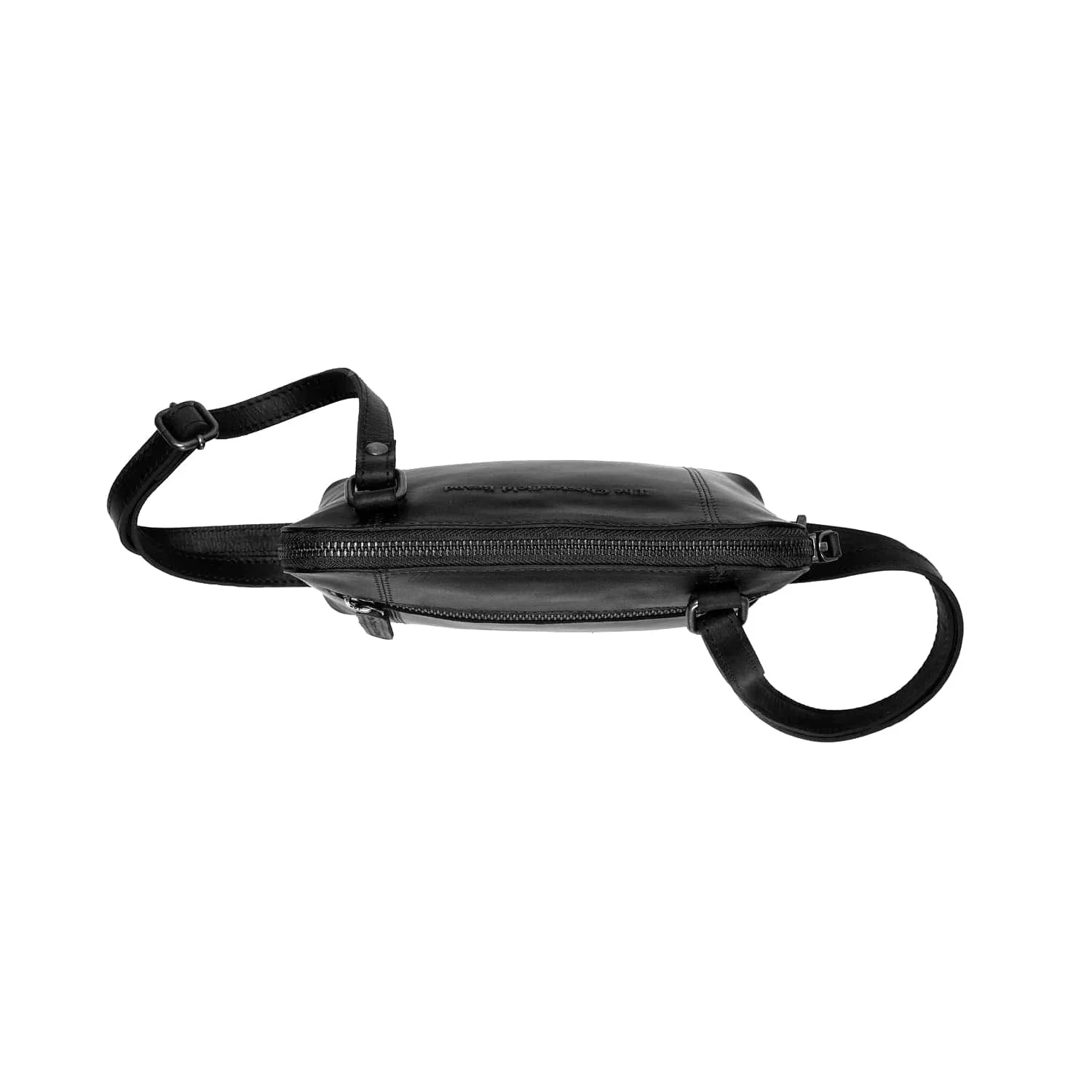 Leather Crossbody Bag Black River - Image 4