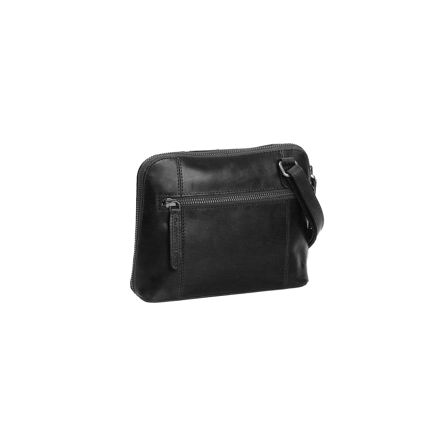 Leather Crossbody Bag Black River - Image 6