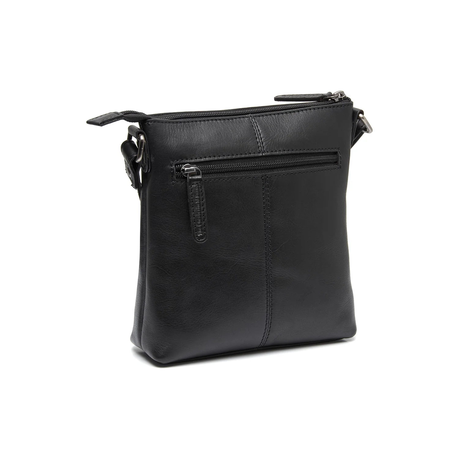 Leather Crossbody Bag Black Siena - Image 6