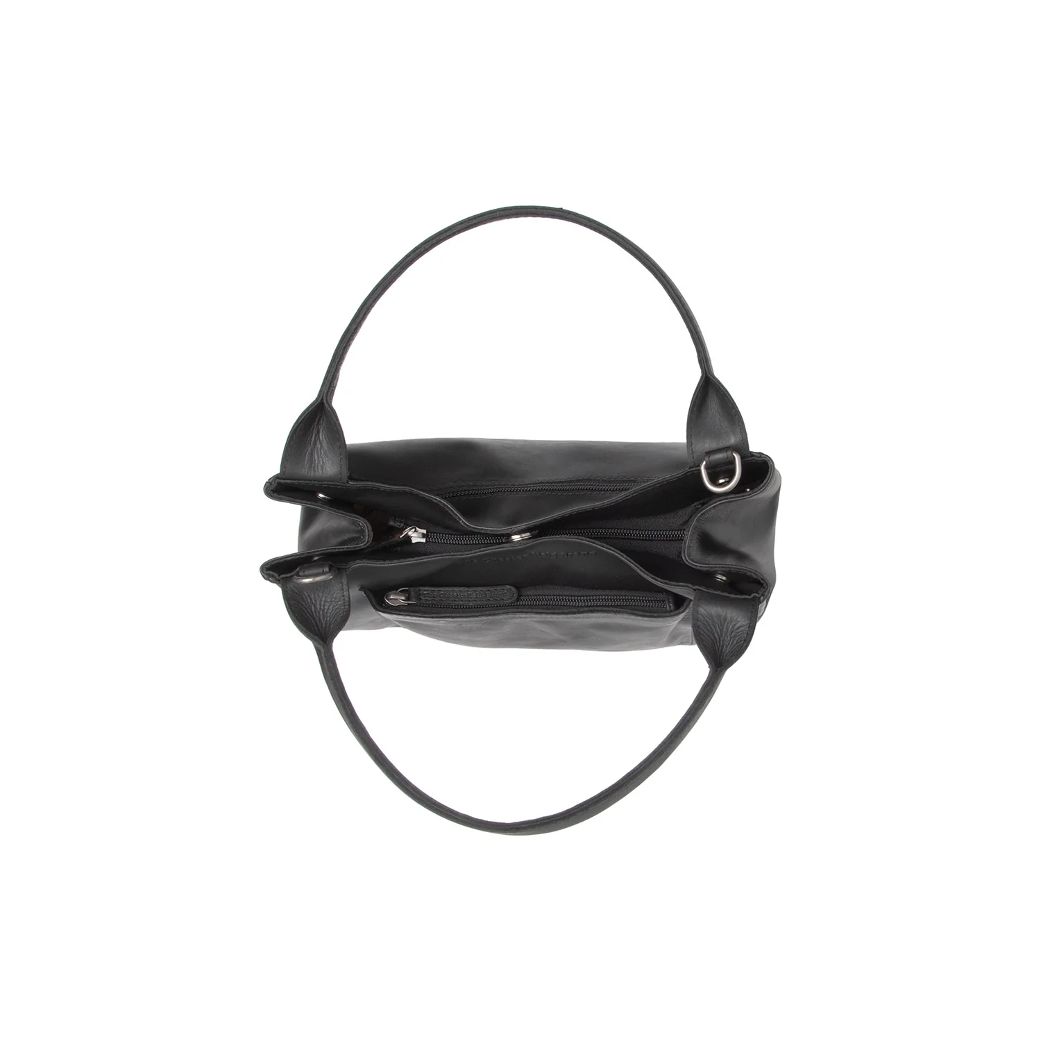 Leather Handbag Black Tenara - Image 5