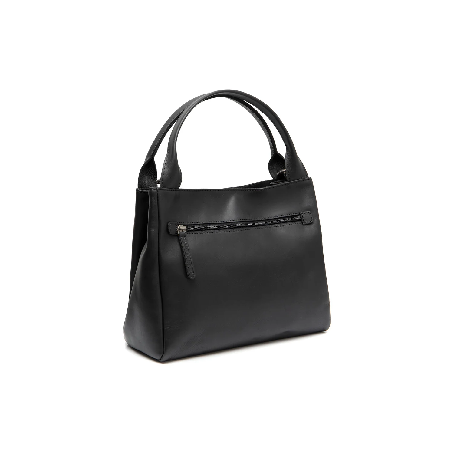 Leather Handbag Black Tenara - Image 7