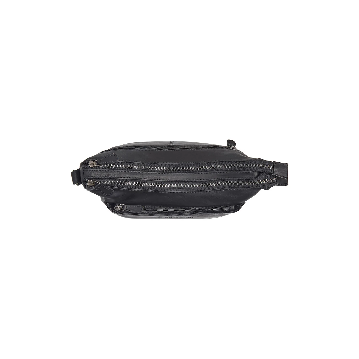 Leather Shoulder Bag Black Tivra - Image 4