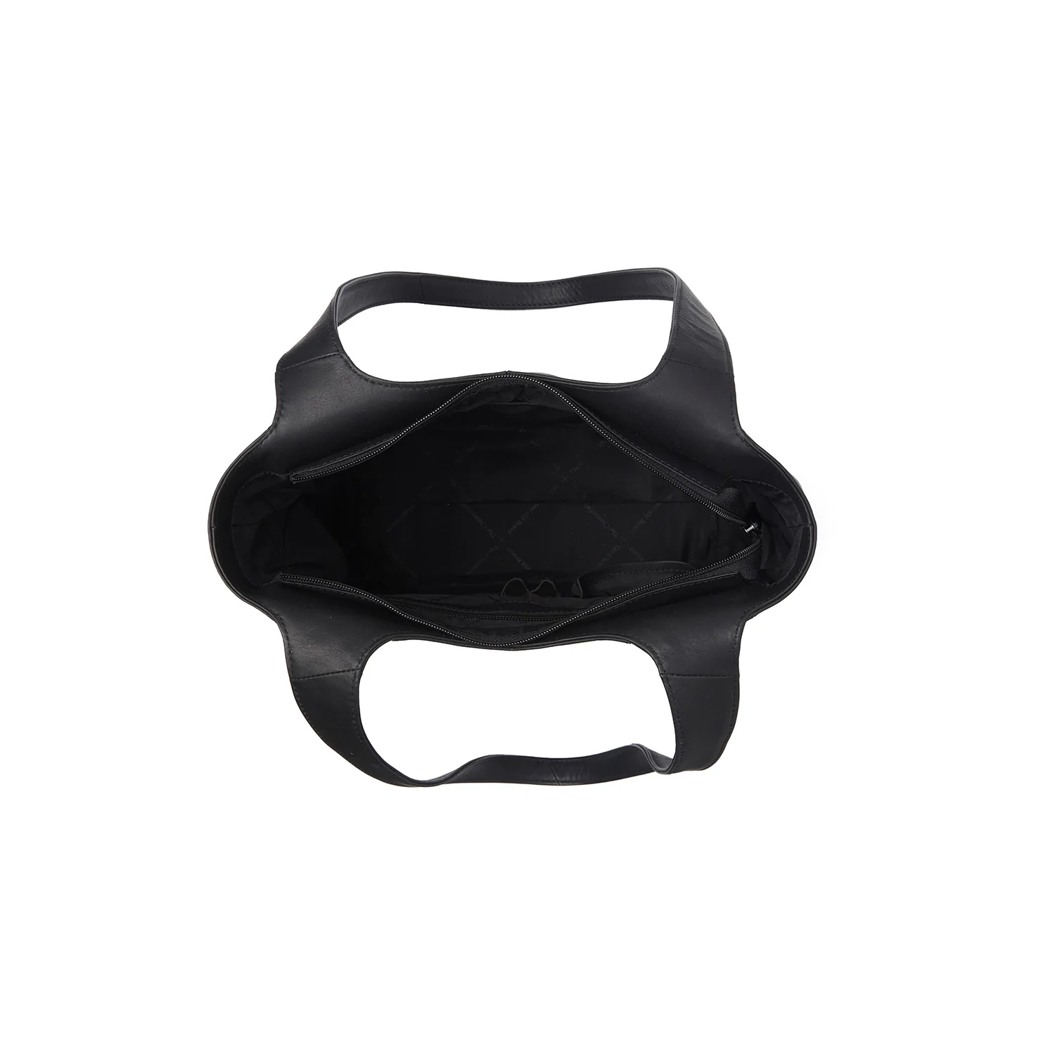 Leather Shoulder Bag Black Tofino - Image 5