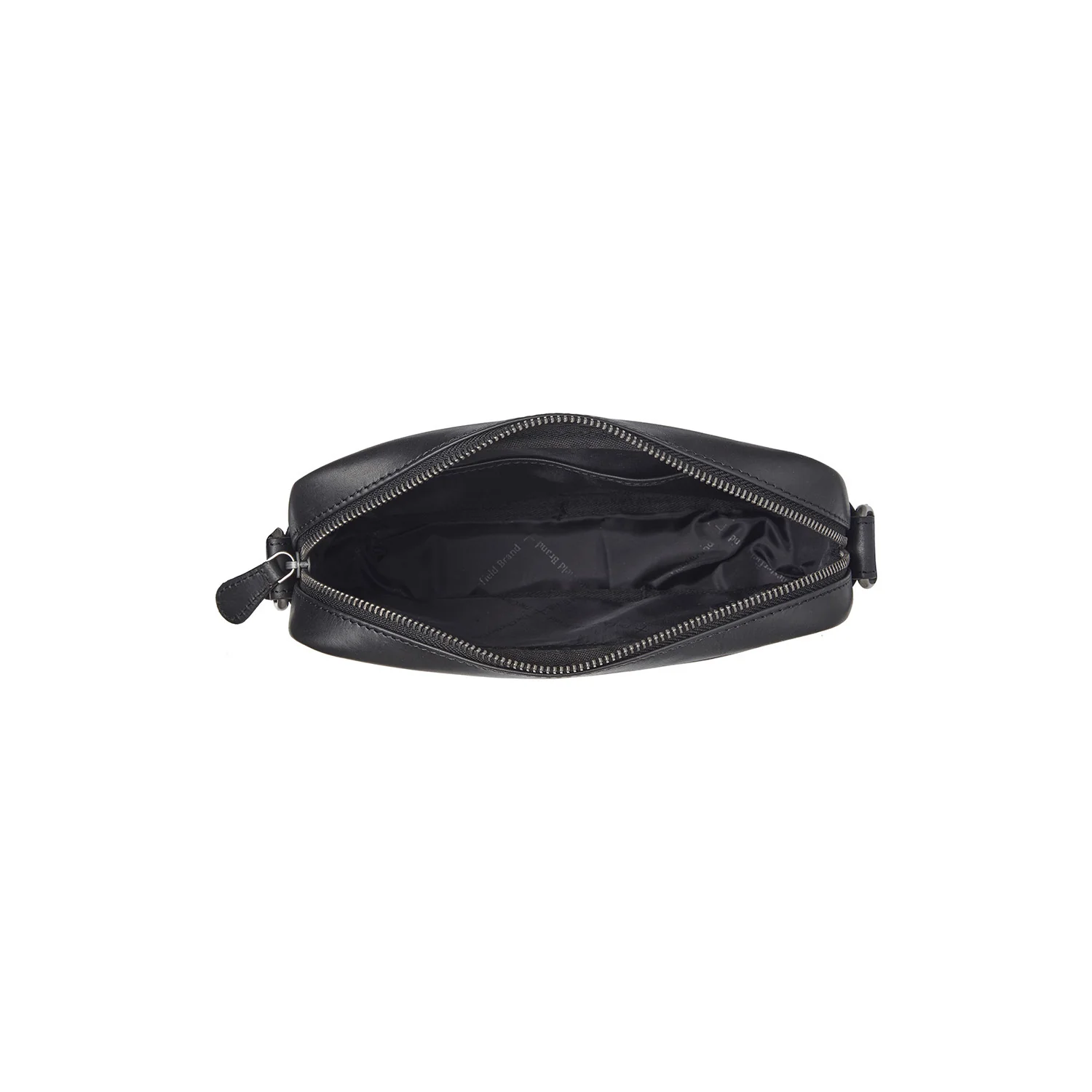 Leather Crossbody Bag Black Westmere - Image 5