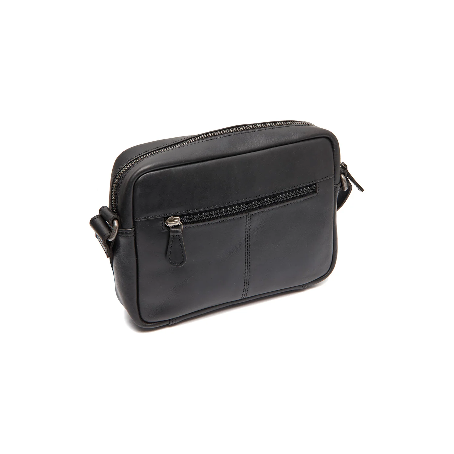 Leather Crossbody Bag Black Westmere - Image 7