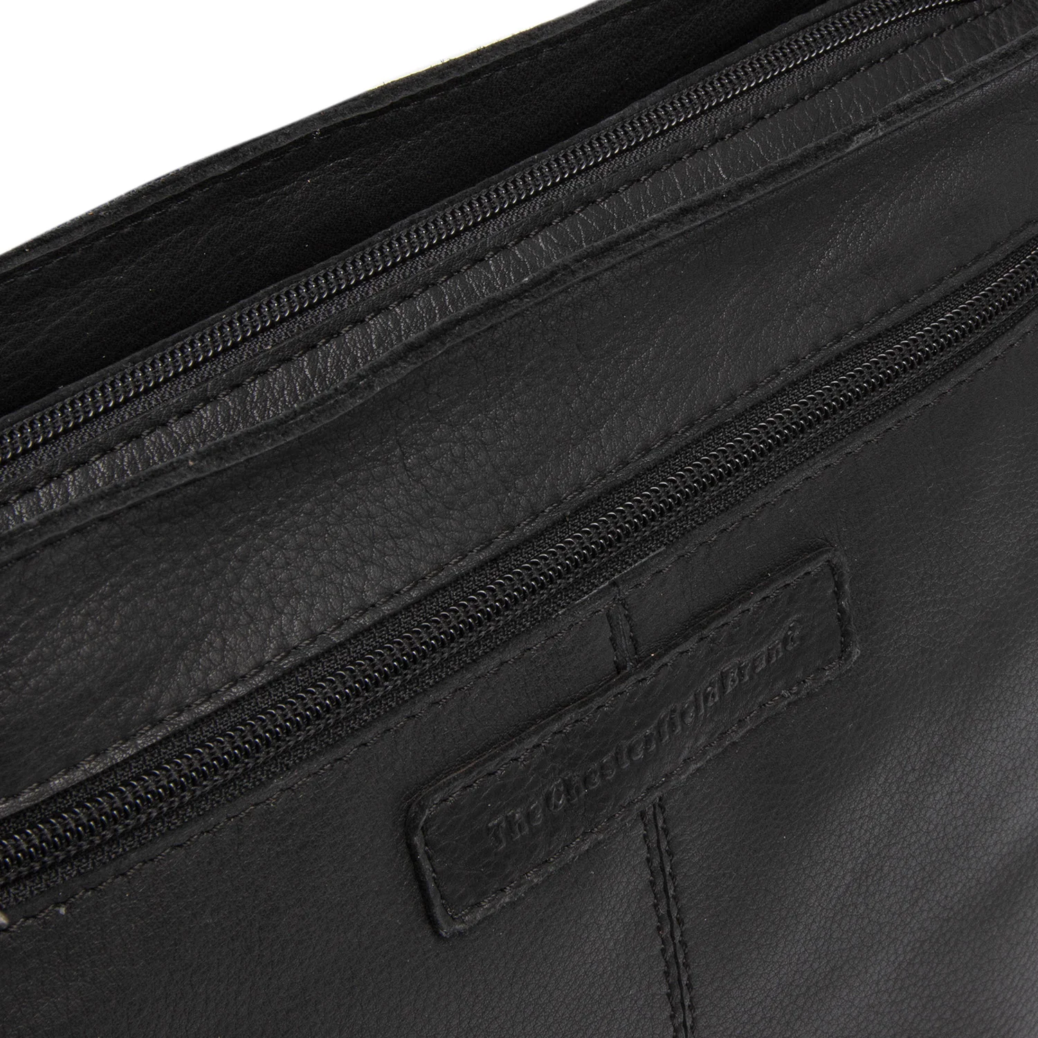 Leather Shoulder Bag Black Zarita - Image 5