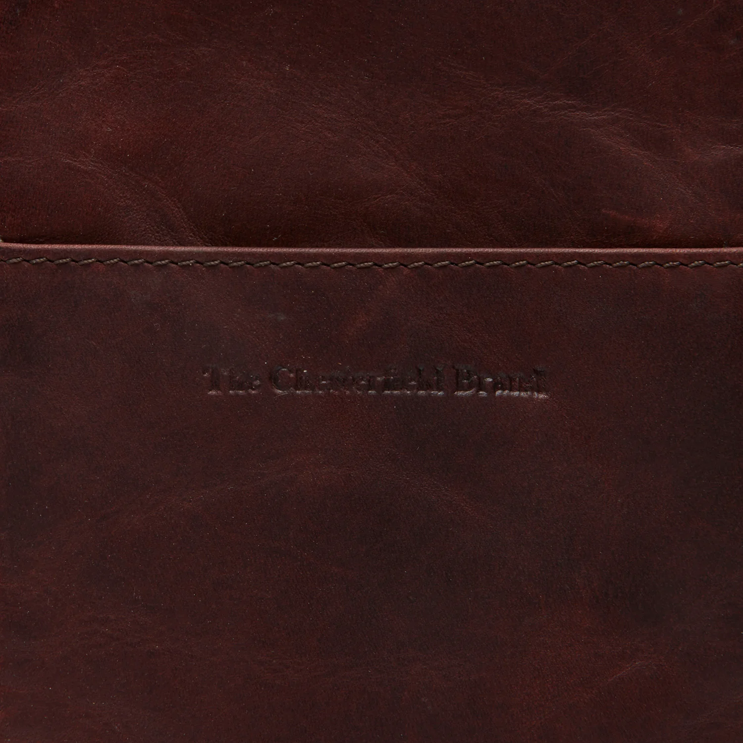 Leather Phone Bag Brown Alesund - Image 4