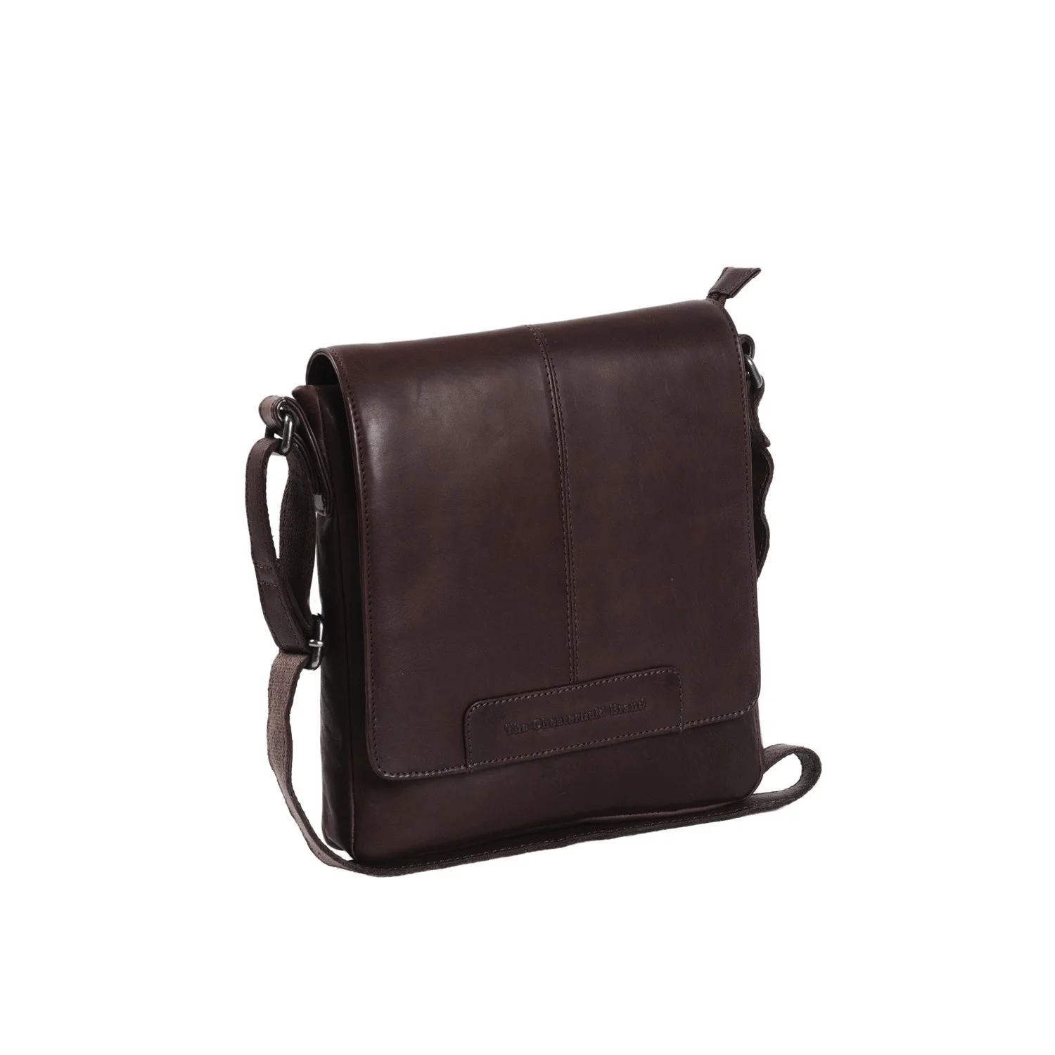 Leather Crossbody Bag Brown Bodin