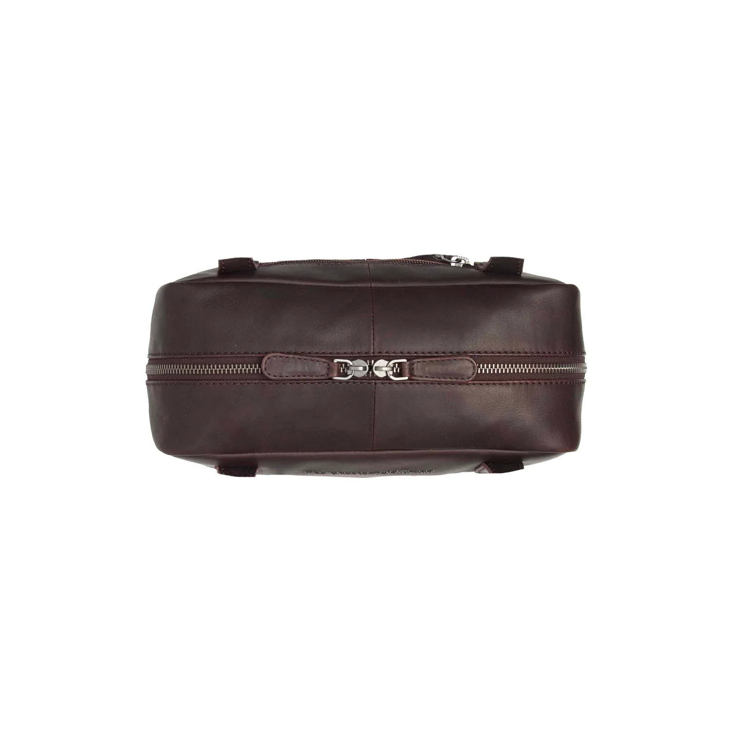 Leather Shoulder Bag Brown Fenno - Image 4