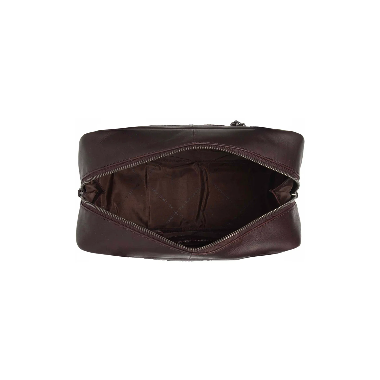 Leather Shoulder Bag Brown Fenno - Image 5