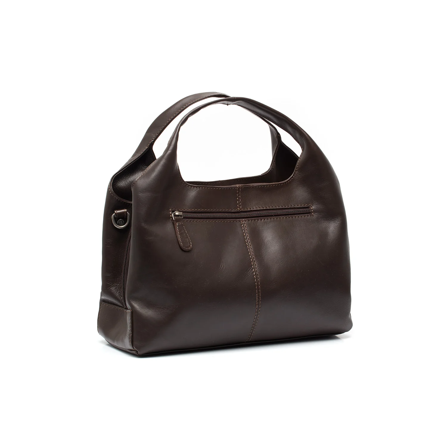 Leather Handbag Brown Salina - Image 6