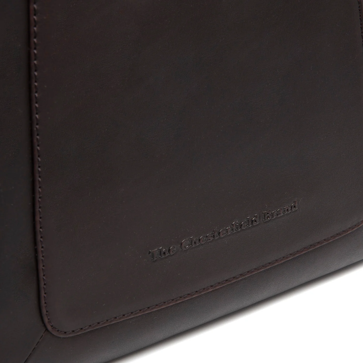 Leather Shoulder Bag Brown Tofino - Image 3