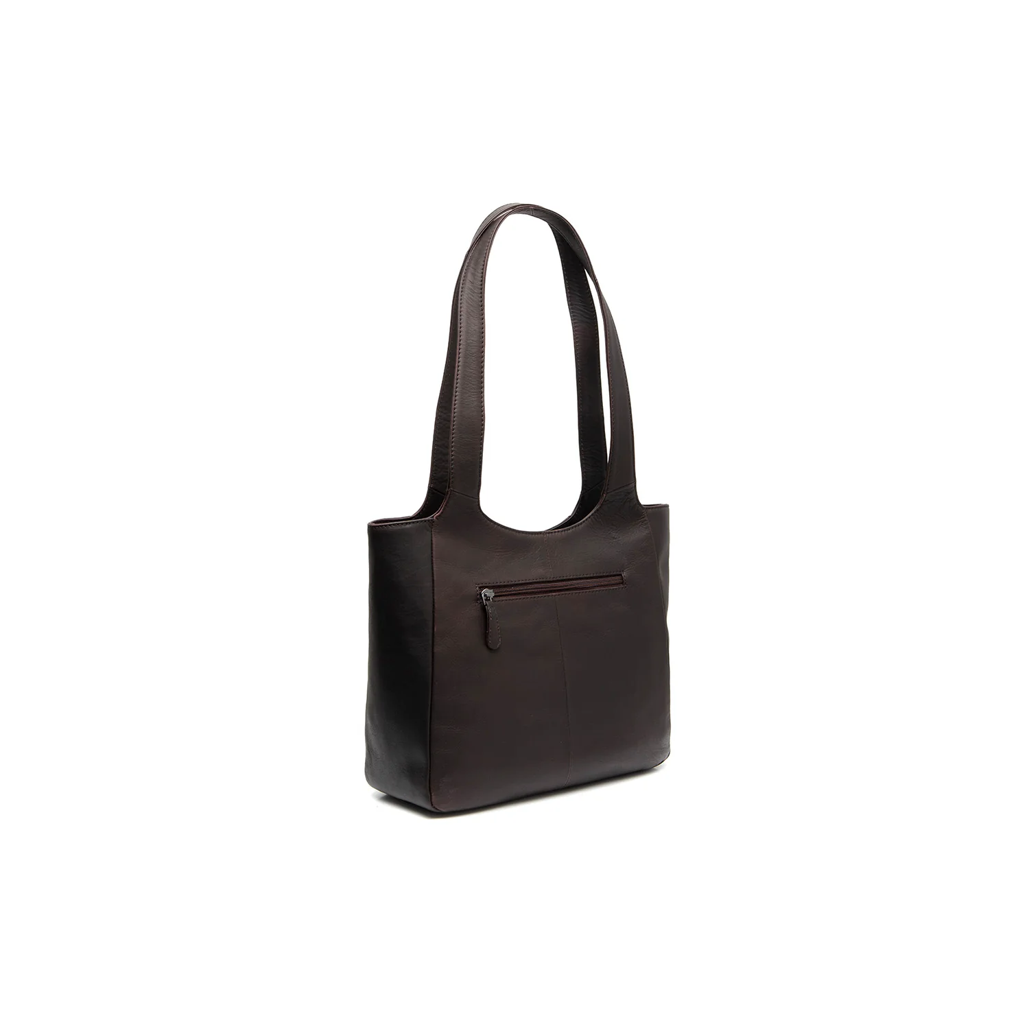 Leather Shoulder Bag Brown Tofino - Image 6