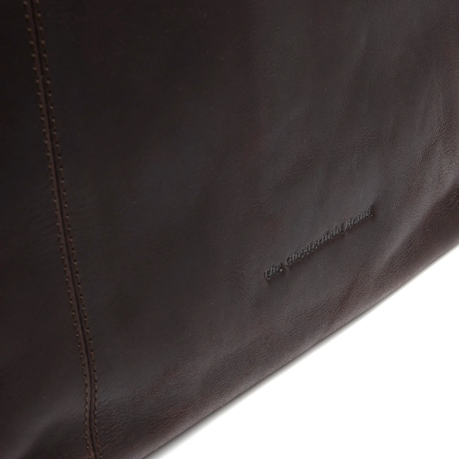 Leather Shoulder Bag Brown Zira - Image 3