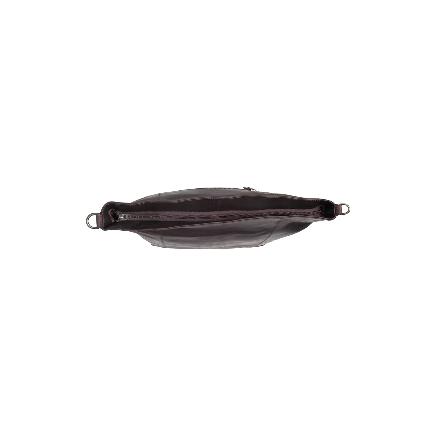 Leather Shoulder Bag Brown Zira - Image 4