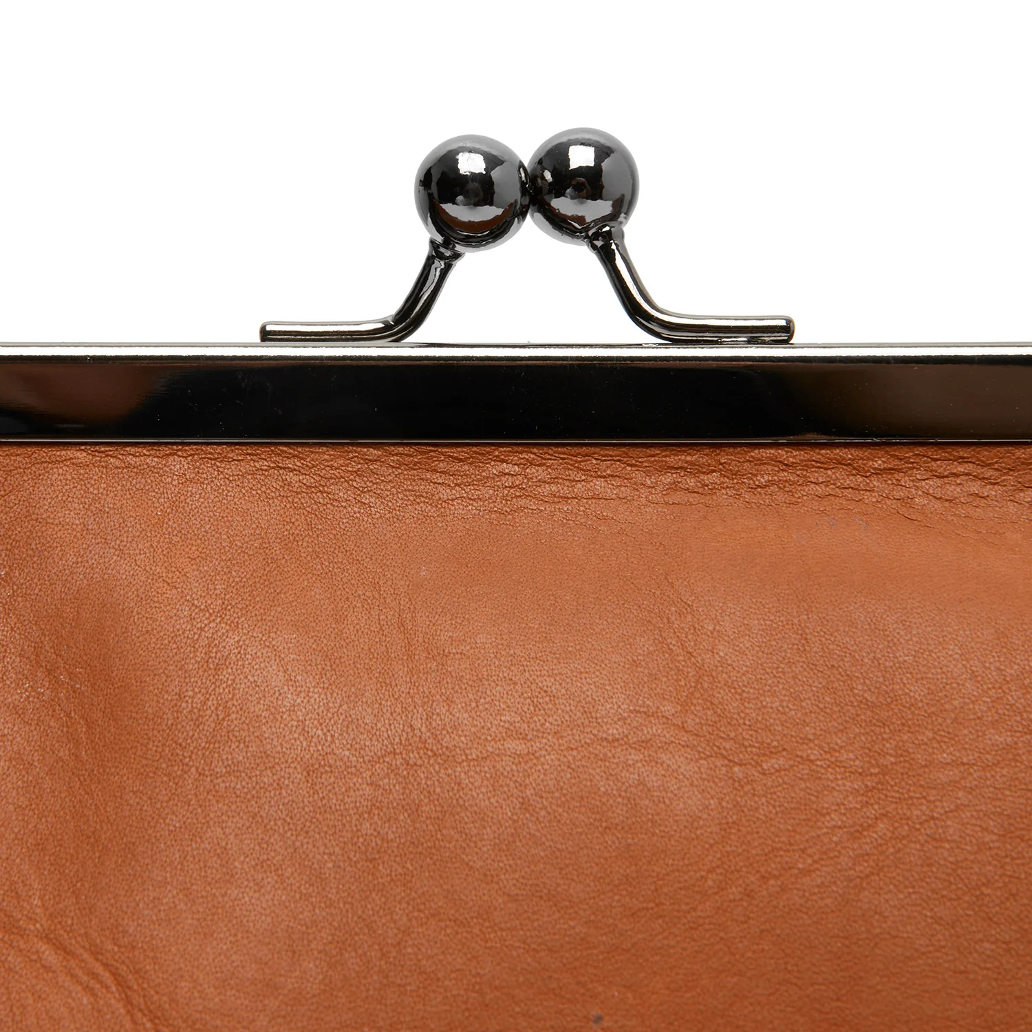 Leather Shoulder Bag Cognac Andrade - Image 2