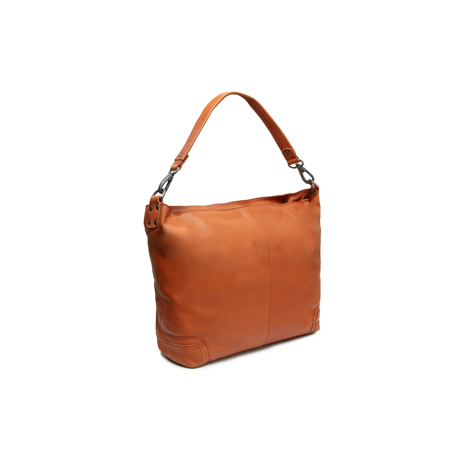 Leather Shoulder Bag Cognac Astero - Image 7