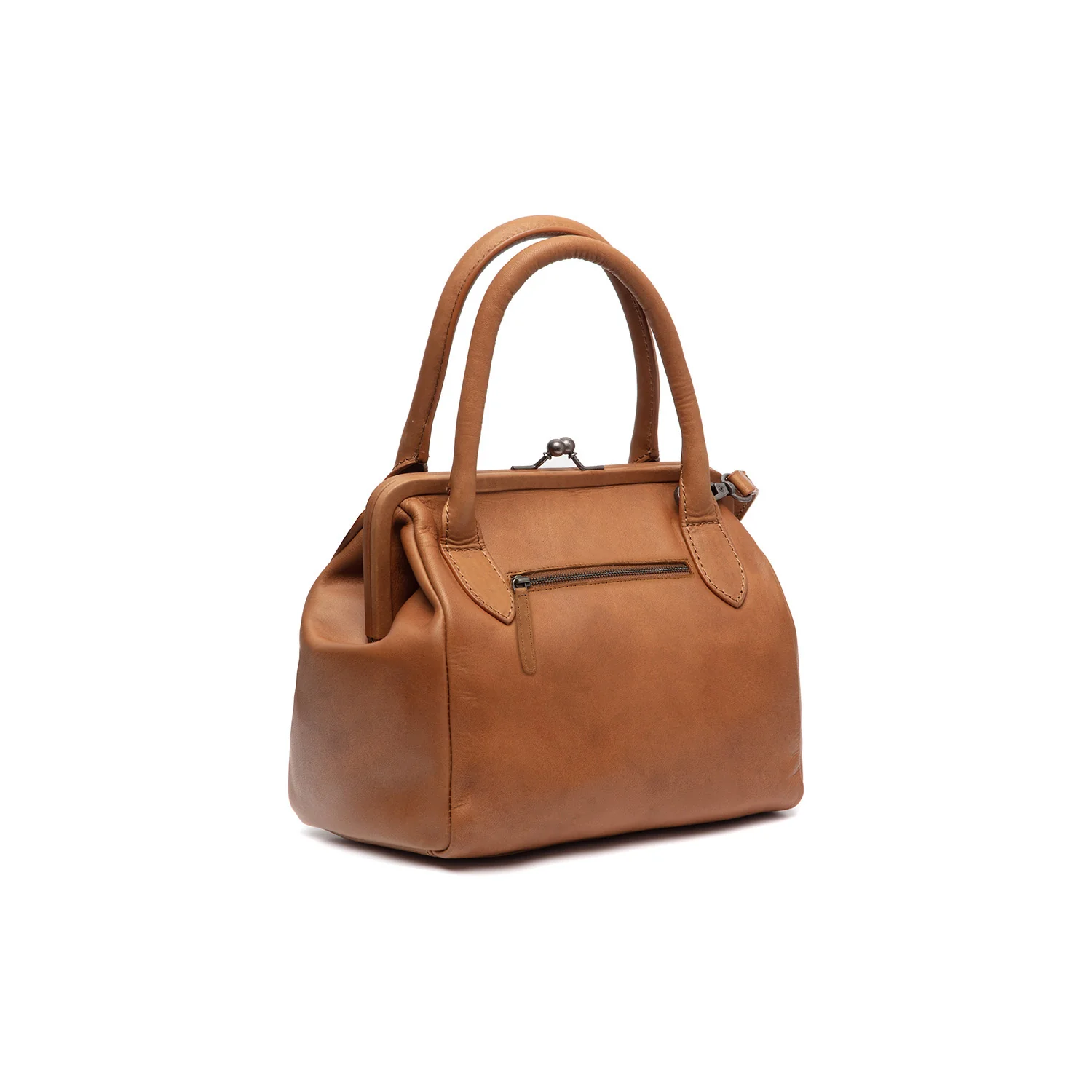 Leather Handbag Cognac Chili - Image 7