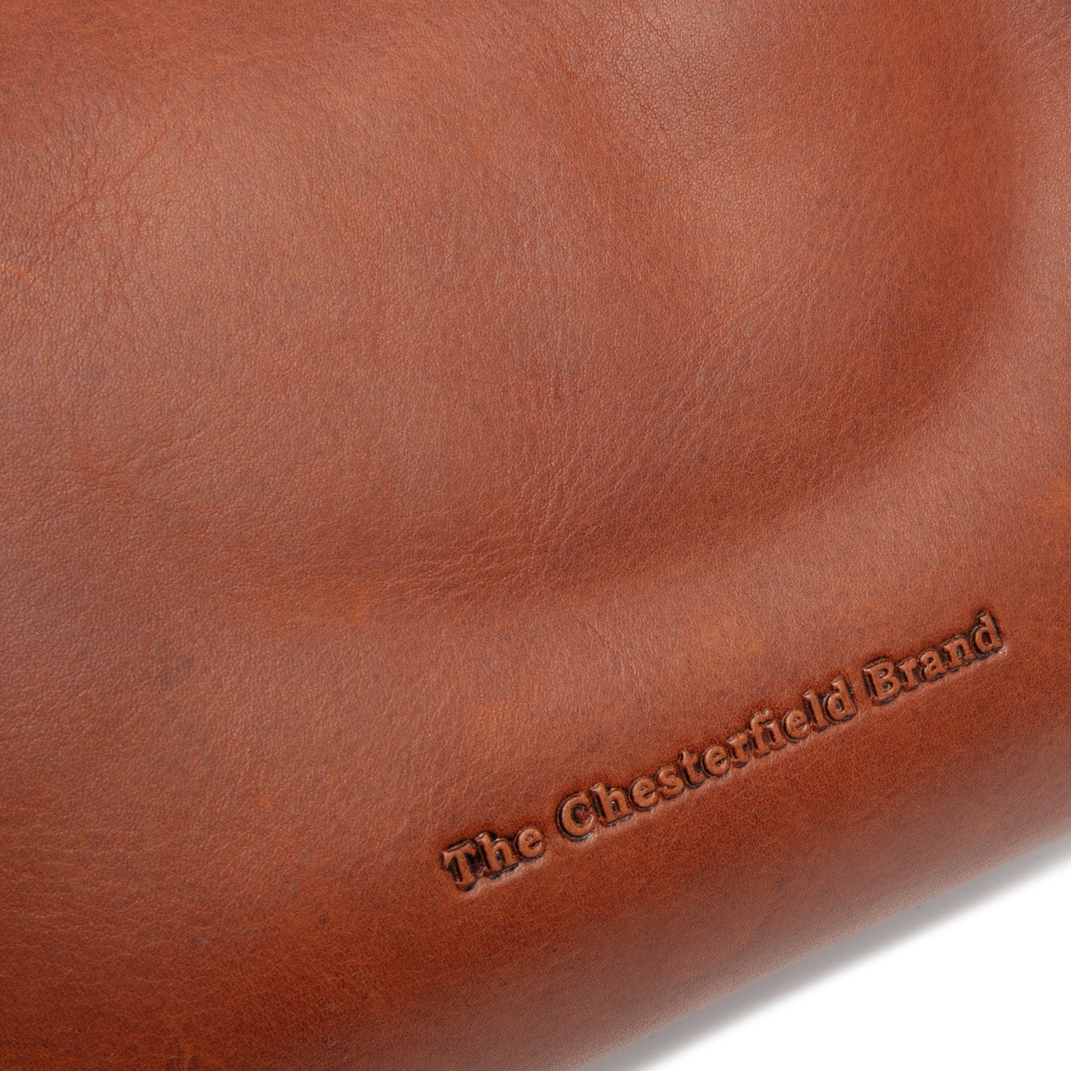 Leather Shoulder Bag Cognac Christie - Image 4