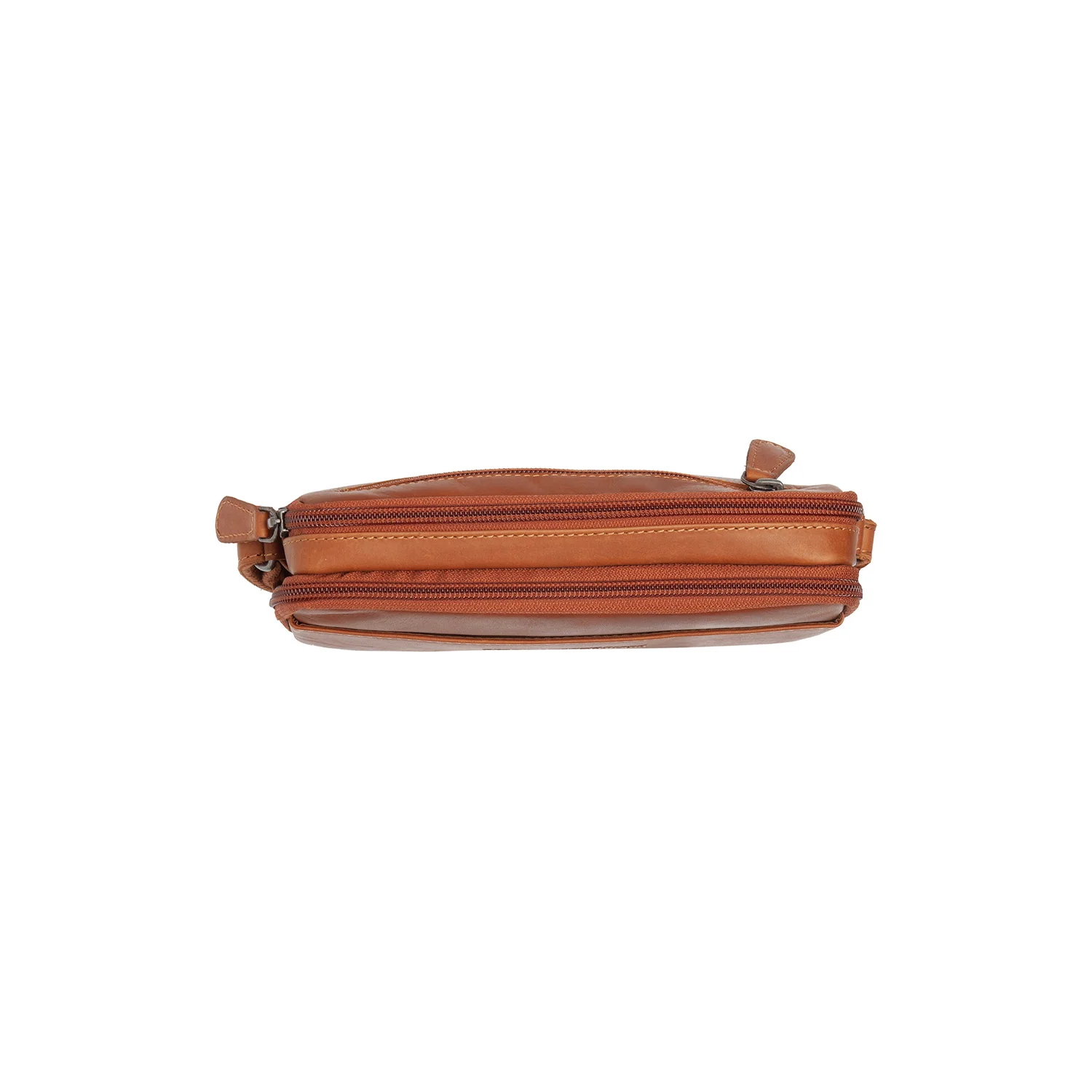 Leather Crossbody Bag Cognac Ellon - Image 3