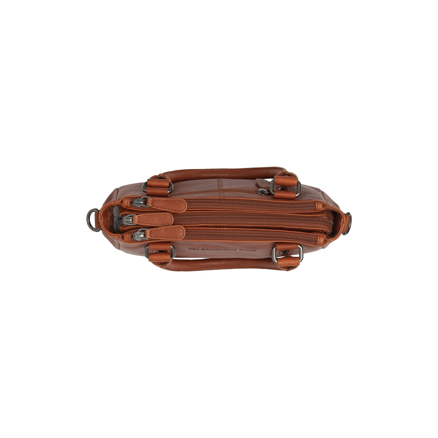 Leather Handbag Cognac Fenja - Image 5