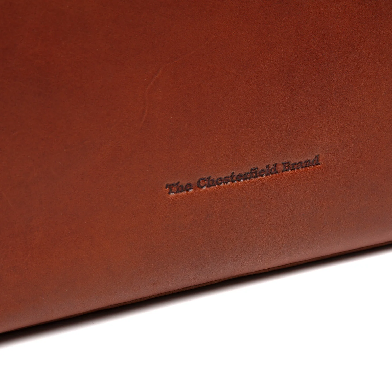 Leather Handbag Cognac Hermosa - Image 6