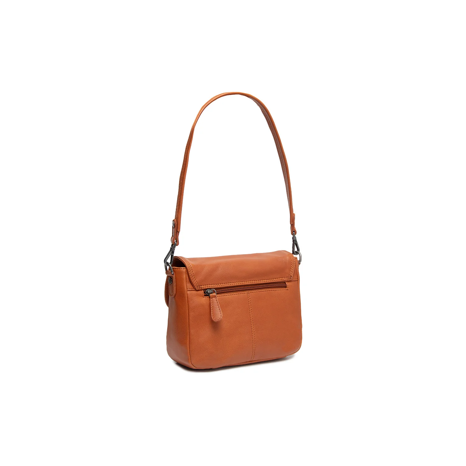 Leather Shoulder Bag Cognac Miloa - Image 8