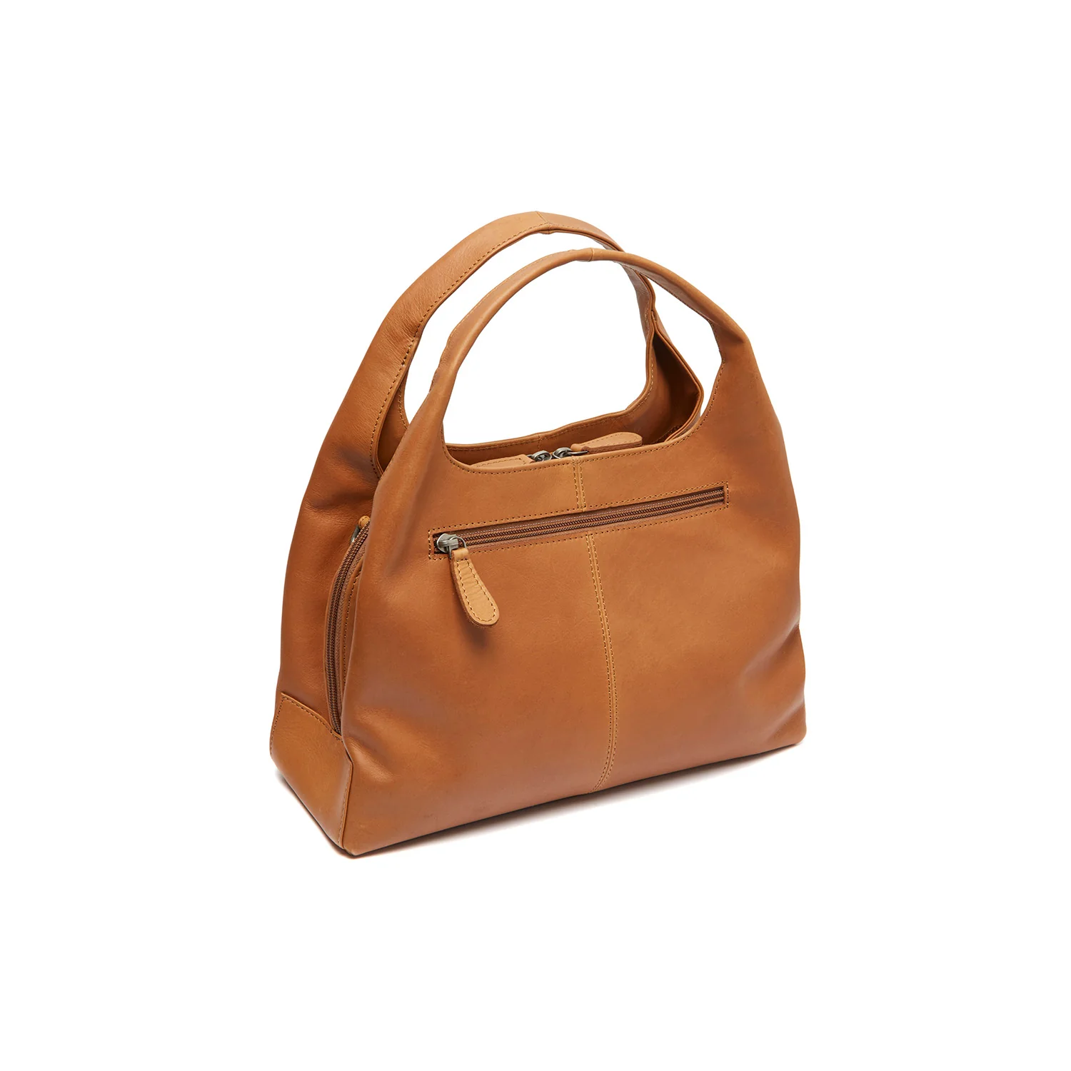 Leather Handbag Cognac Salina - Image 8