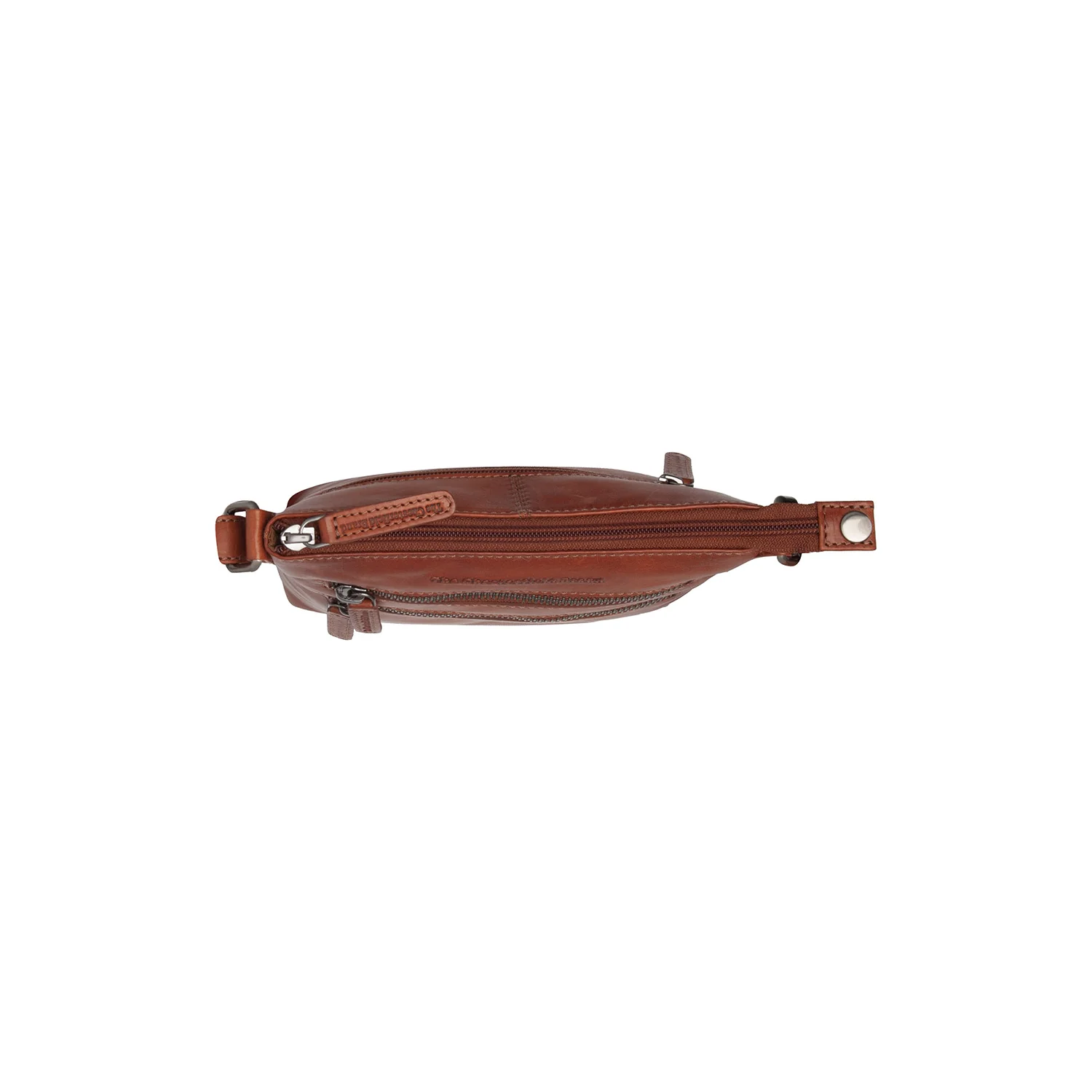 Leather Crossbody Bag Cognac Siena - Image 2