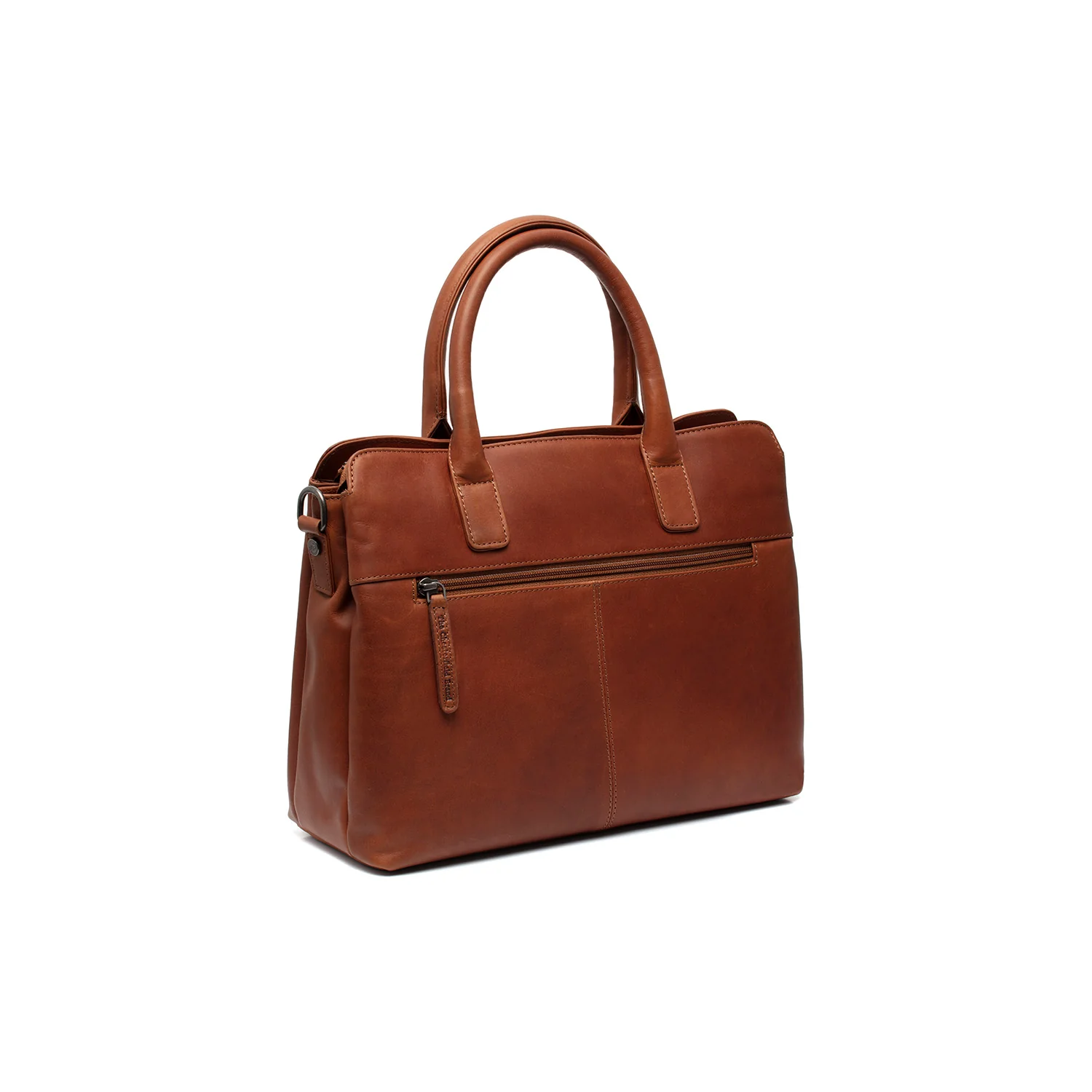 Leather Handbag Cognac Valmonte - Image 6