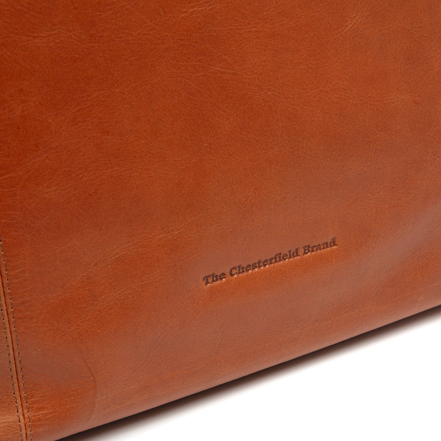 Leather Shoulder Bag Cognac Zira - Image 2