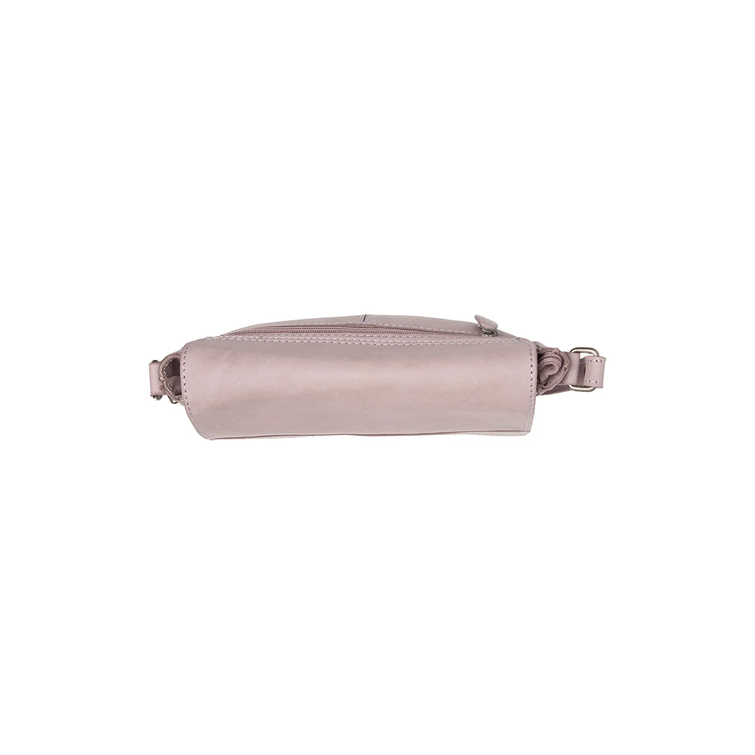 Leather Crossbody Bag Lavender Lilac Ann - Image 5