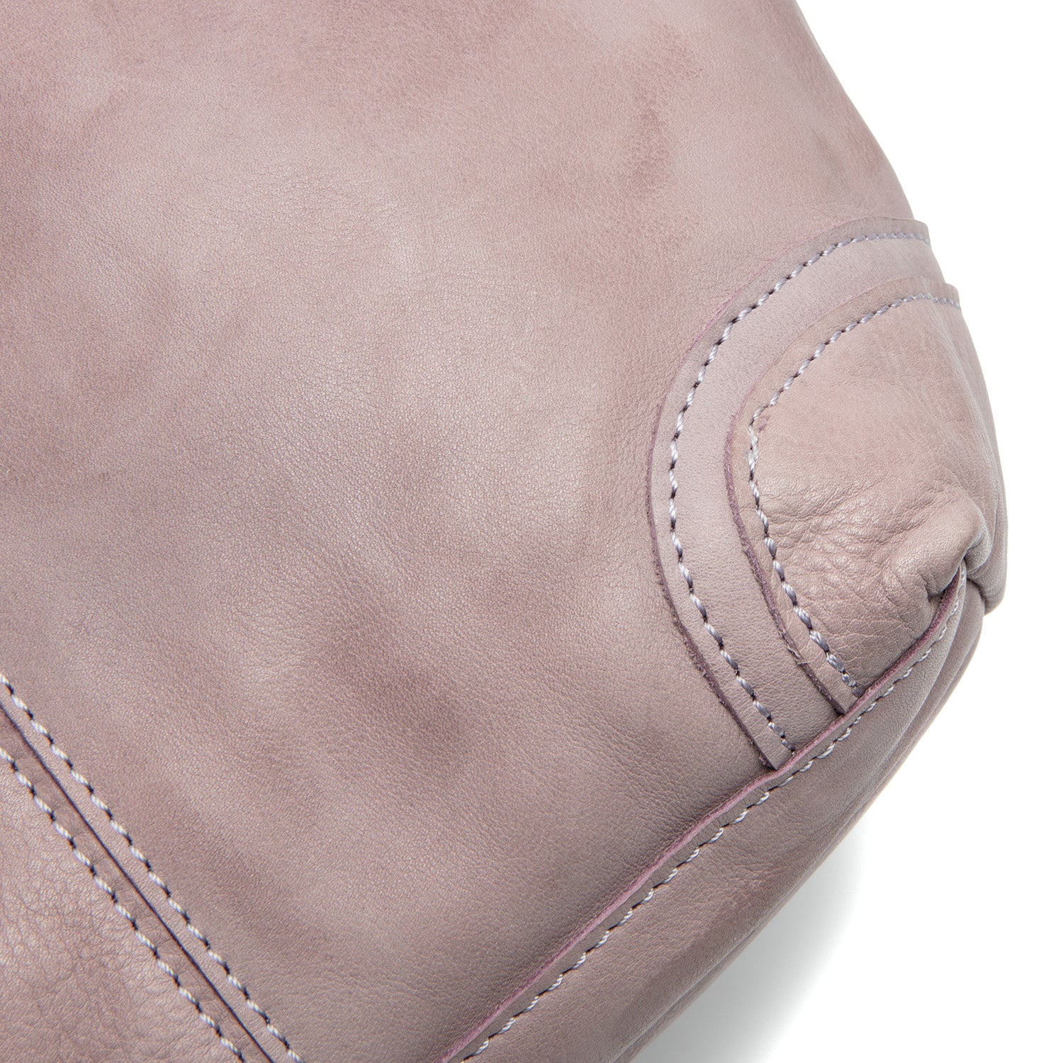 Leather Shoulder Bag Lavender Lilac Lucy - Image 5
