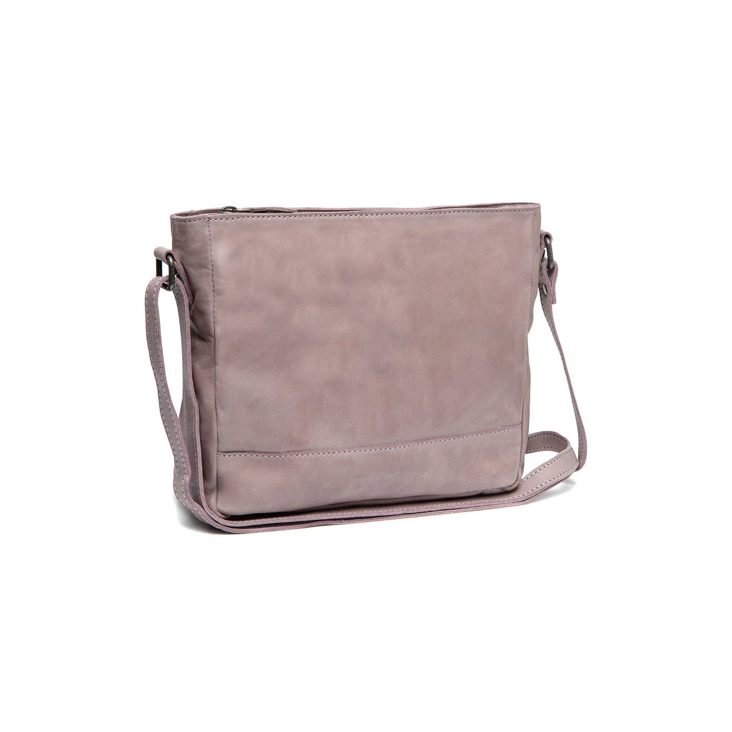 Leather Crossbody Bag Lavender Lilac Weimar