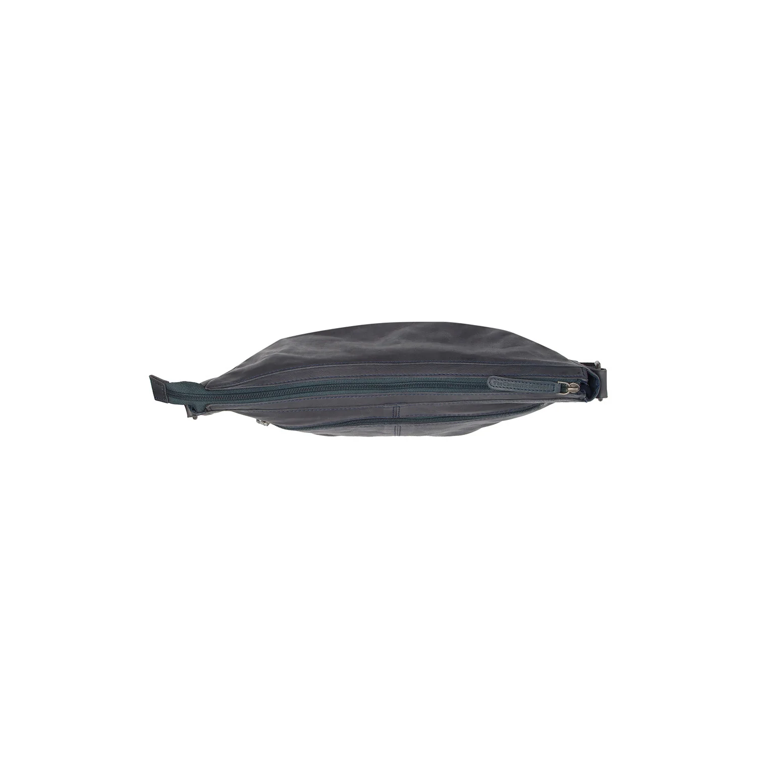 Leather Crossbody Bag Navy Clarita - Image 5