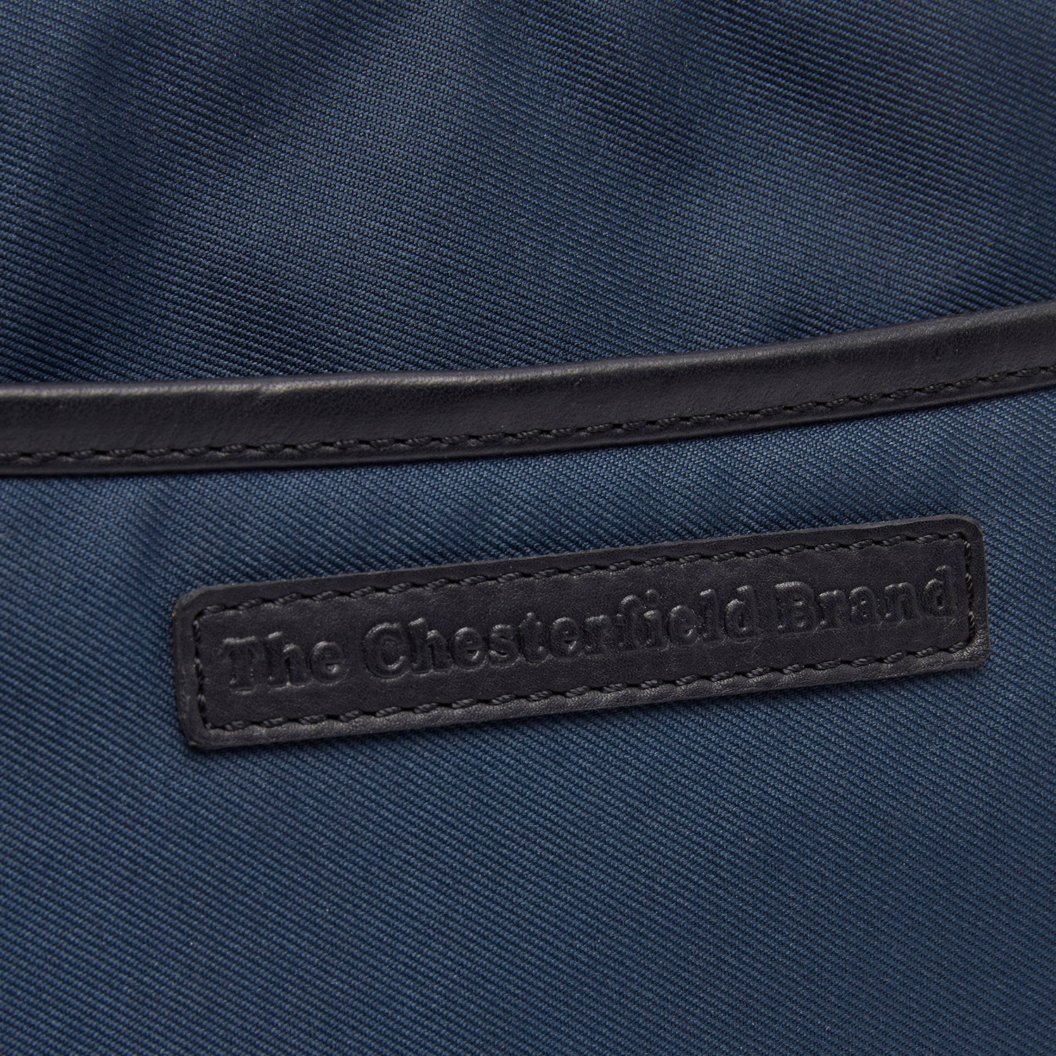 Leather Crossbody Bag Navy Nevon - Image 5
