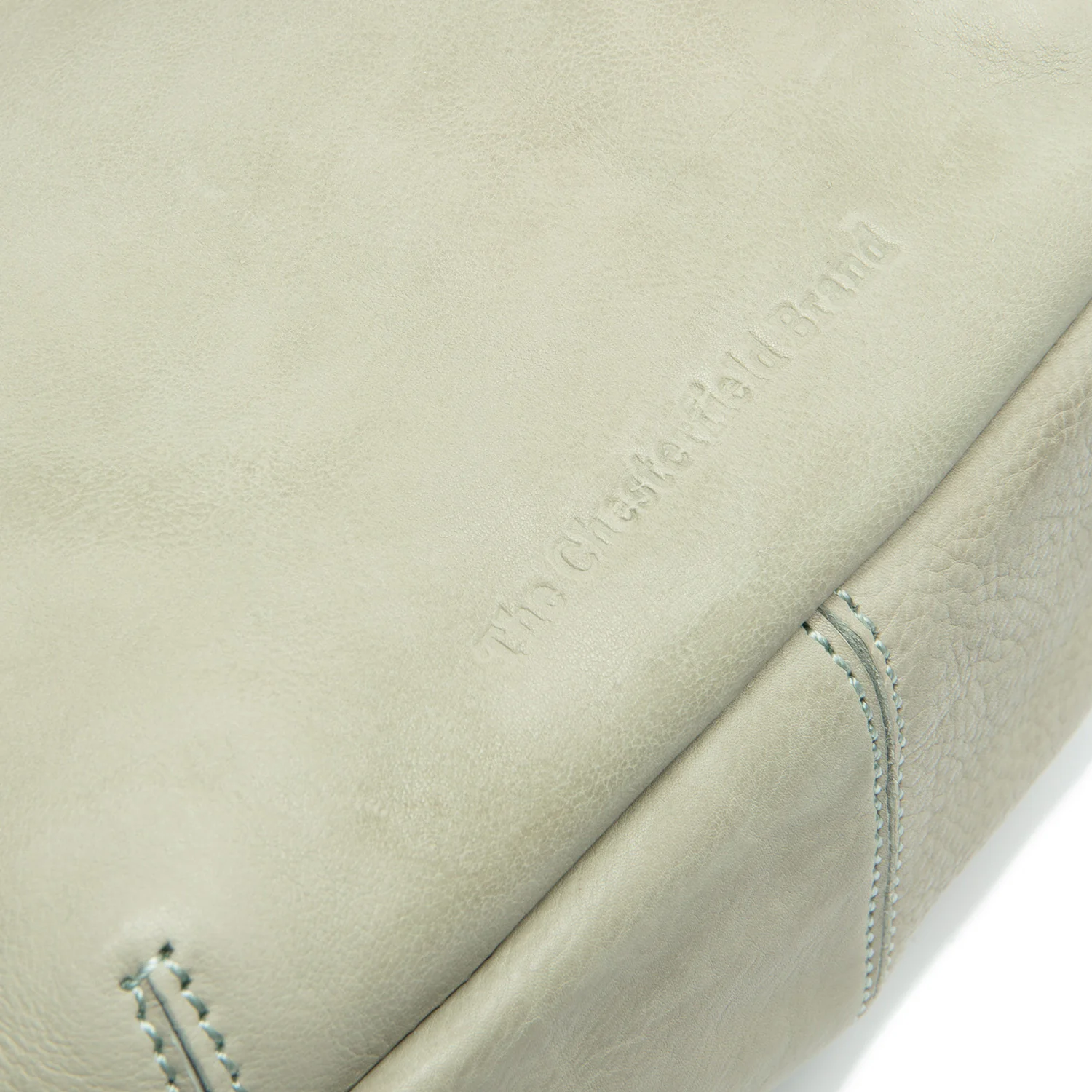 Leather Crossbody Bag Ocean Green Clarita - Image 7