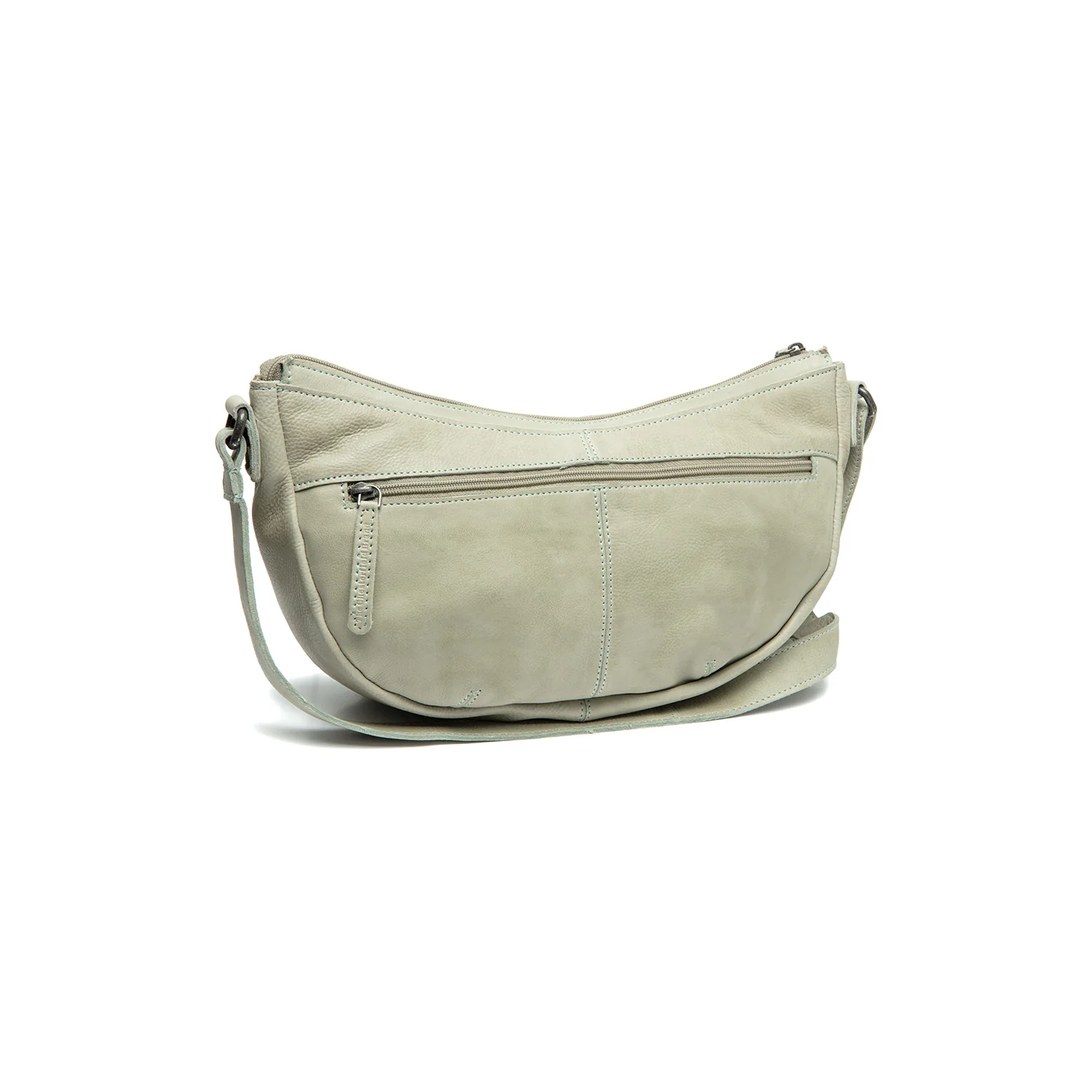 Leather Crossbody Bag Ocean Green Clarita - Image 8