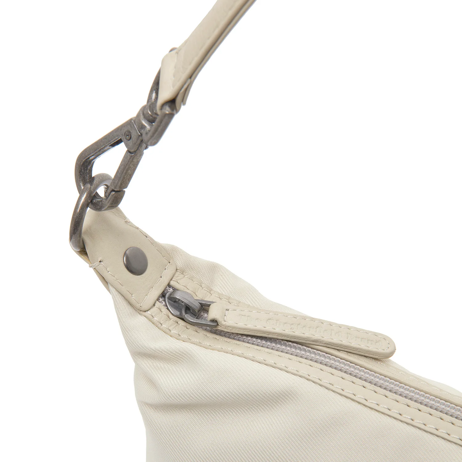 Leather Shoulder Bag Off White Lovund - Image 2