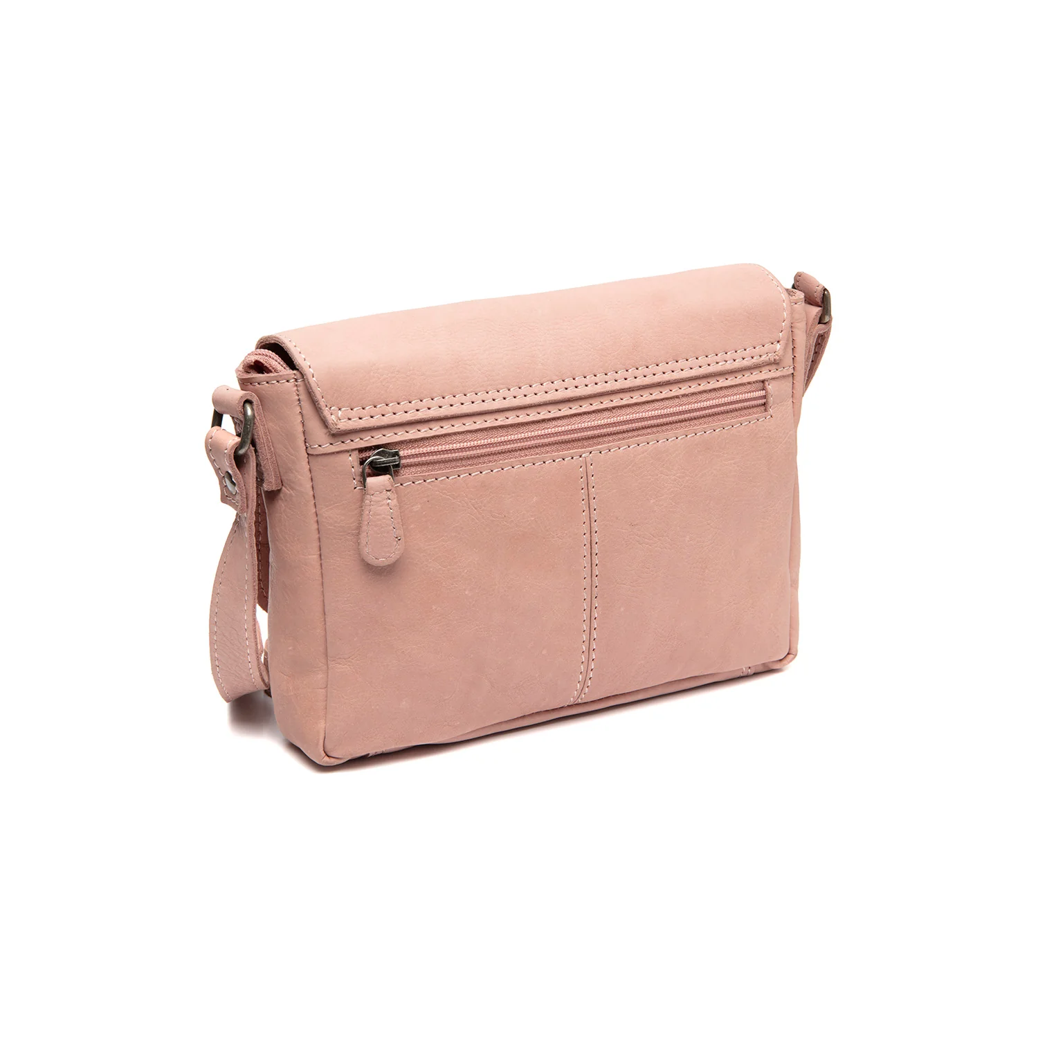 Leather Crossbody Bag Vintage Rose Ann - Image 7