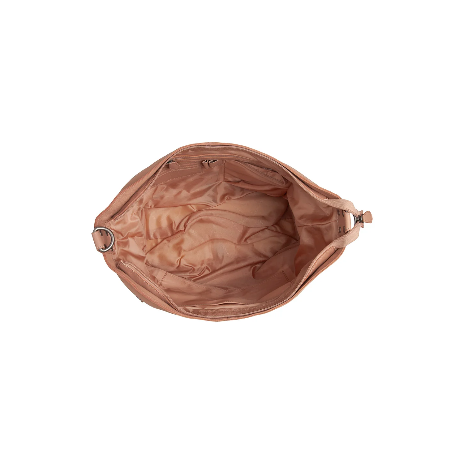 Leather Shoulder Bag Vintage Rose Astero - Image 8