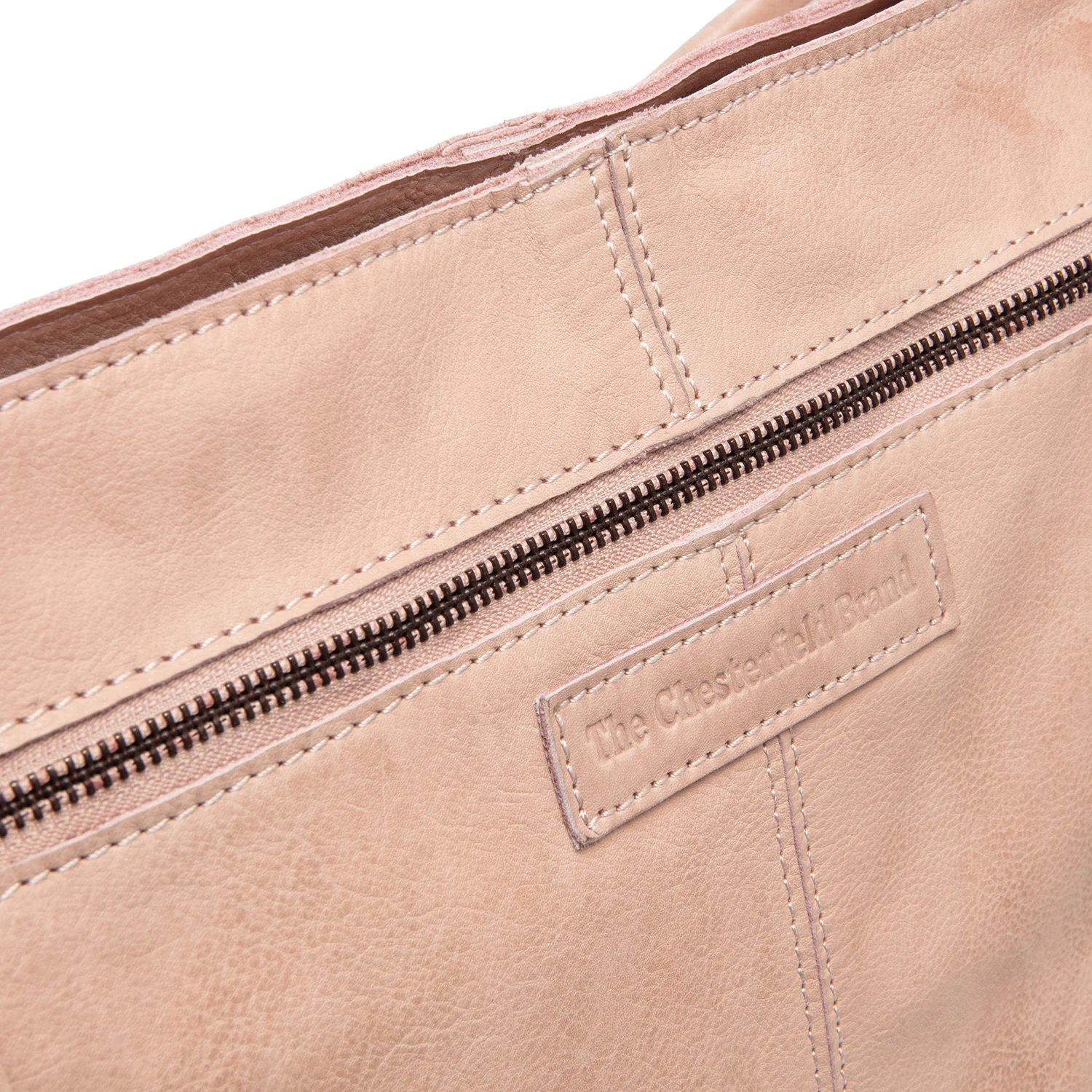 Leather Shoulder Bag Vintage Rose Bolivia - Image 2
