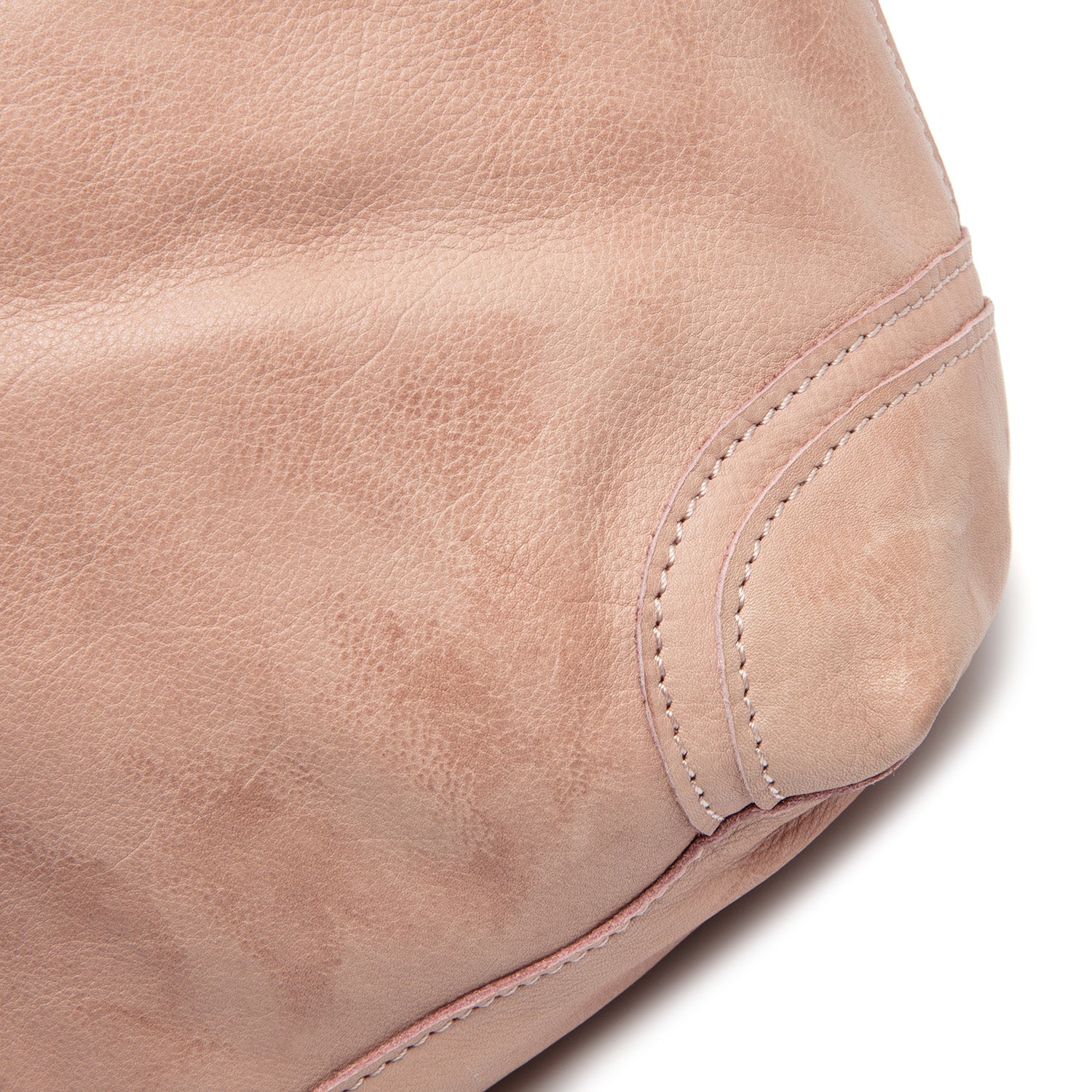 Leather Shoulder Bag Vintage Rose Bolivia - Image 5