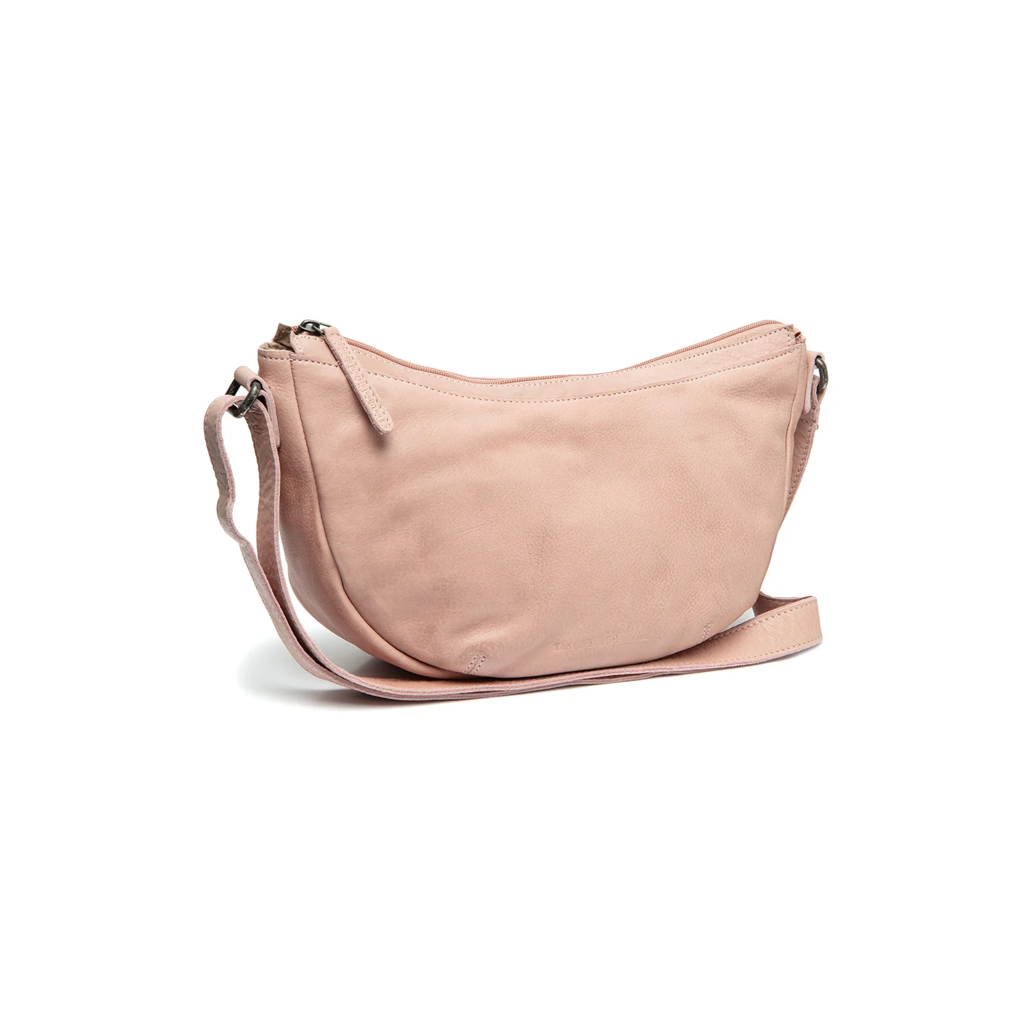 Leather Crossbody Bag Vintage Rose Clarita