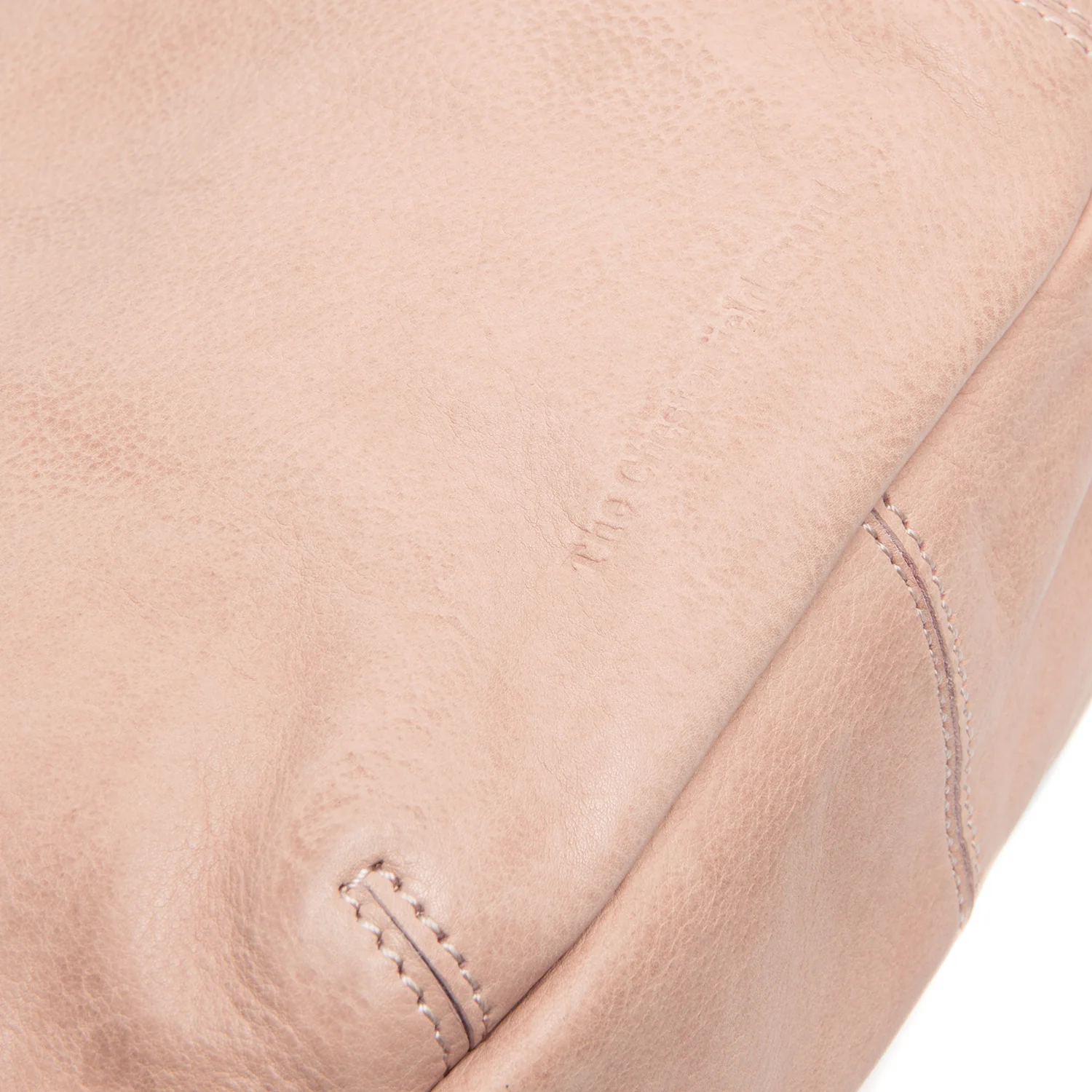 Leather Crossbody Bag Vintage Rose Clarita - Image 5