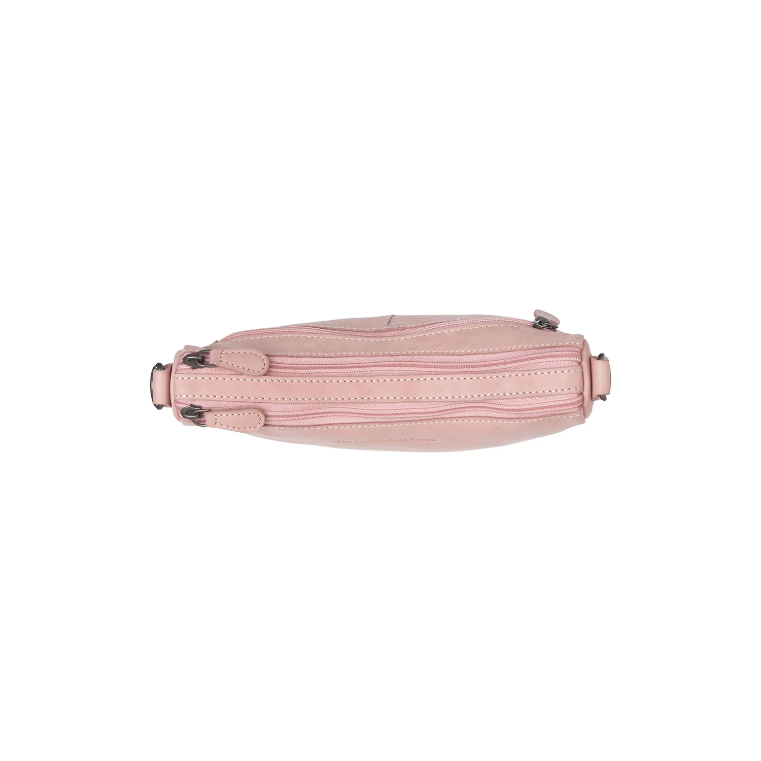 Leather Shoulder Bag Vintage Rose Irving - Image 5