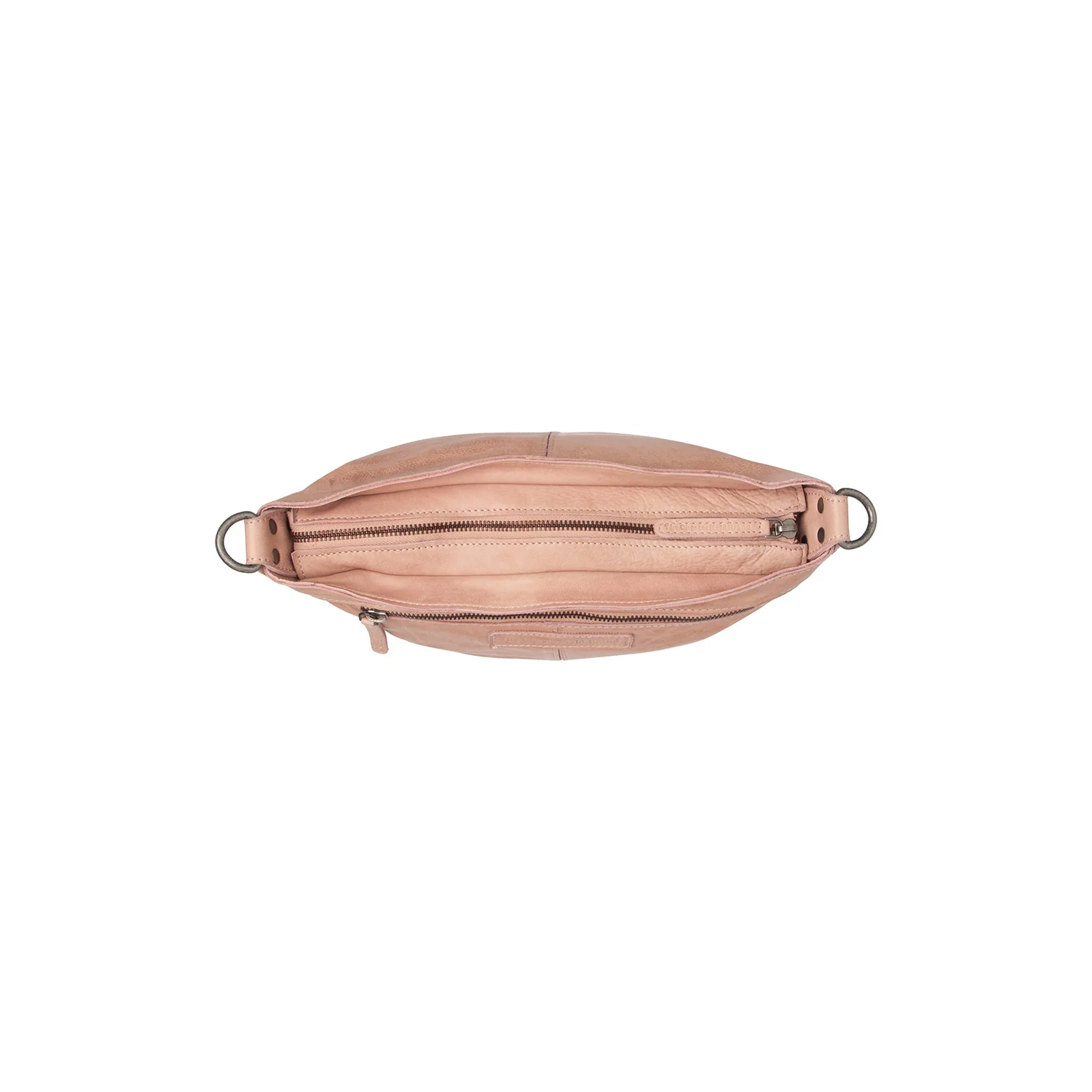 Leather Shoulder Bag Vintage Rose Lucy - Image 3
