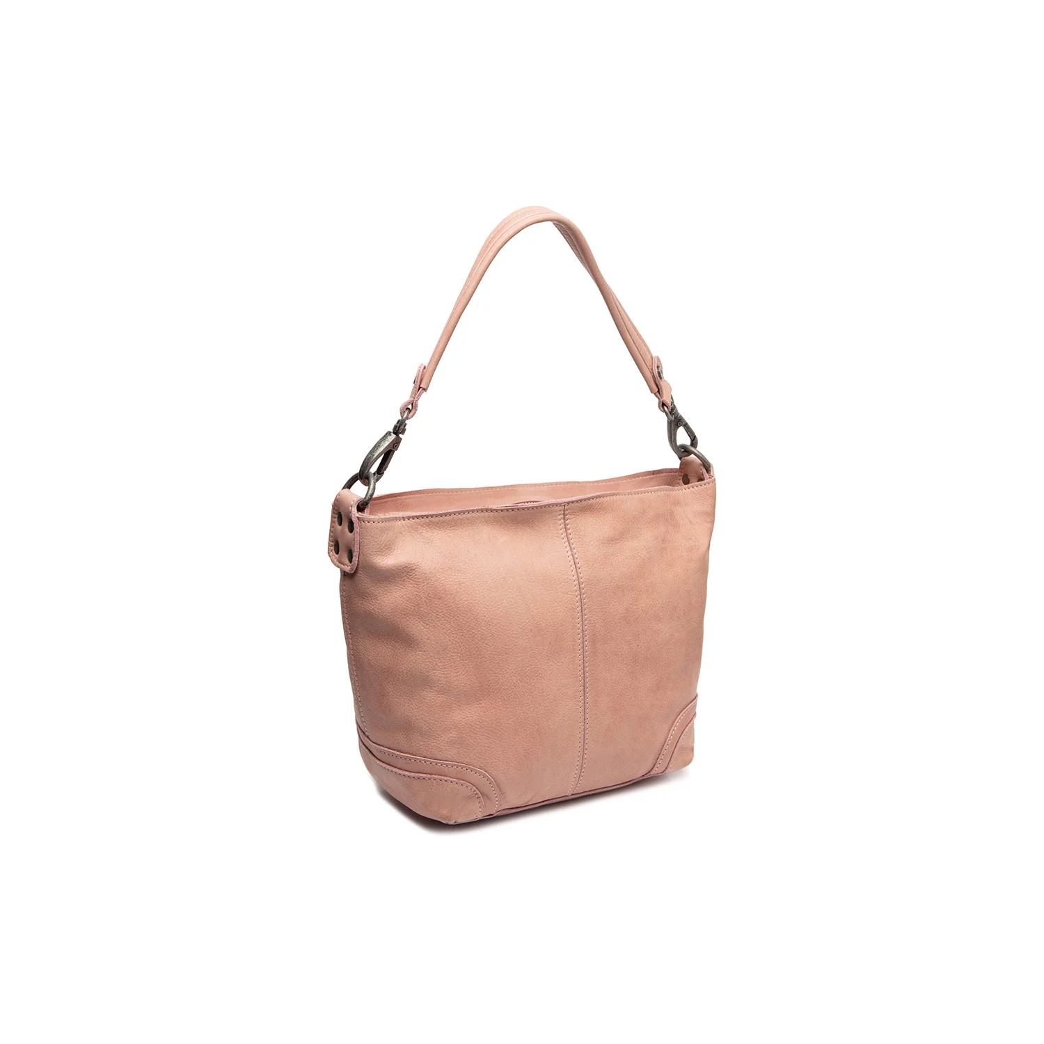 Leather Shoulder Bag Vintage Rose Lucy - Image 6